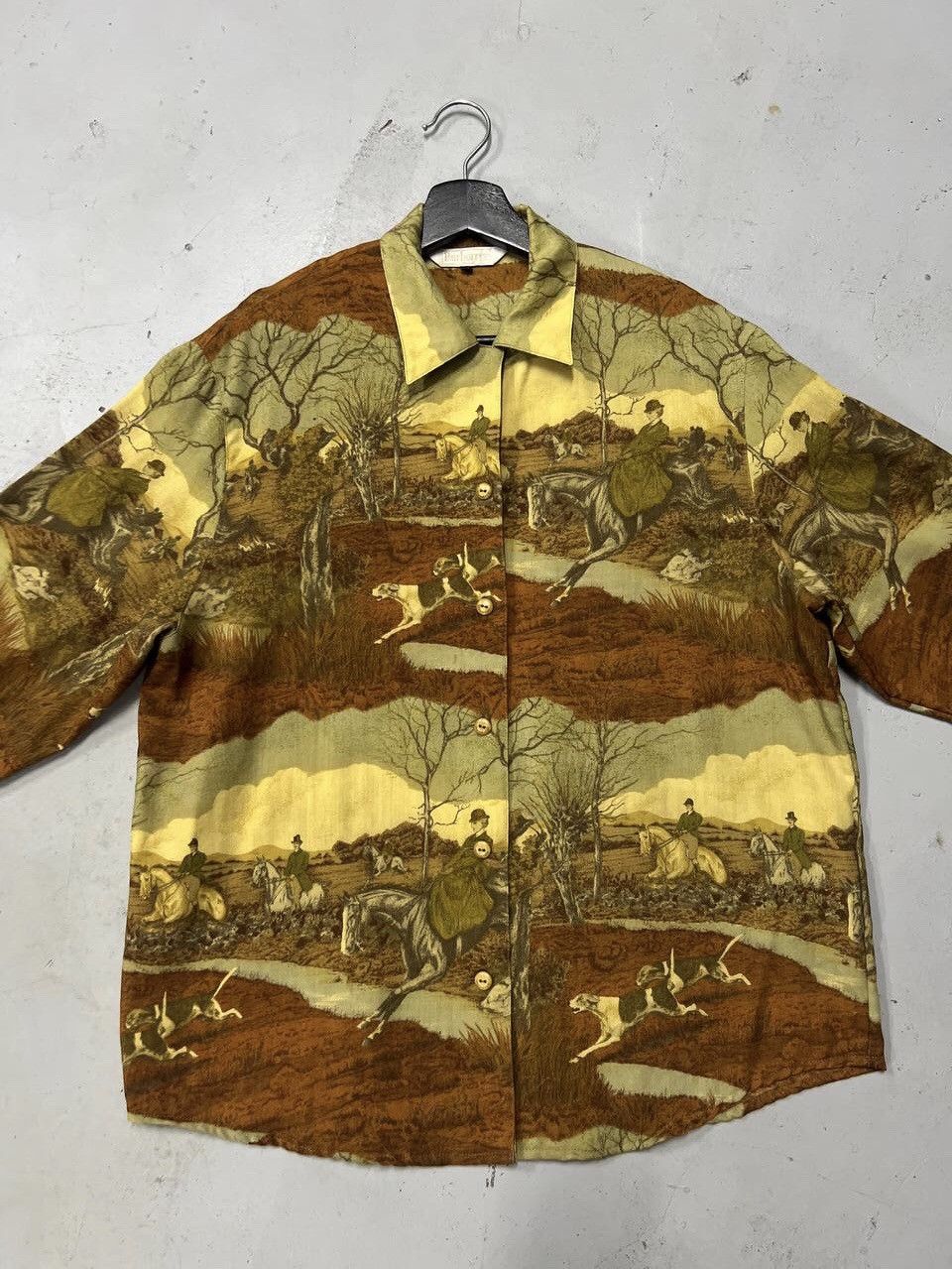 Burberry VINTAGE🔥BURBERRYS FULLPRINT LONGSLEEVE SHIRT Size M / US 6-8 / IT 42-44 - 13 Thumbnail