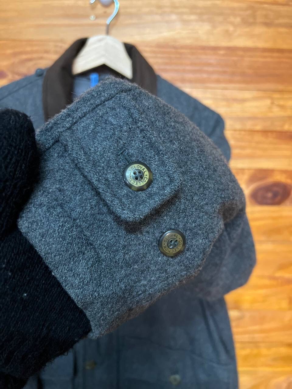 Japanese Brand UNIQLO GLOVAL COLLECTION HERRINGBONE WOOL JACKET Size US M / EU 48-50 / 2 - 9 Thumbnail