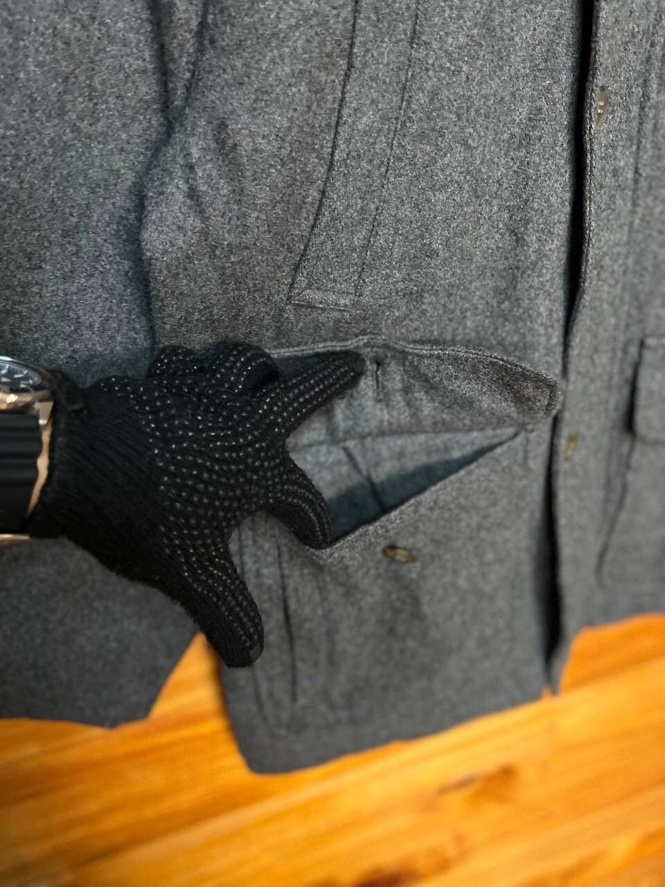 Japanese Brand UNIQLO GLOVAL COLLECTION HERRINGBONE WOOL JACKET Size US M / EU 48-50 / 2 - 5 Thumbnail
