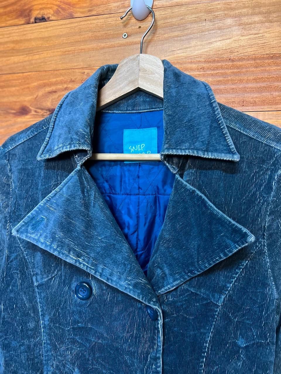 Japanese Brand SNIP SNAP WOMEN’S CORDUROY JACKET Size ONE SIZE - 5 Thumbnail