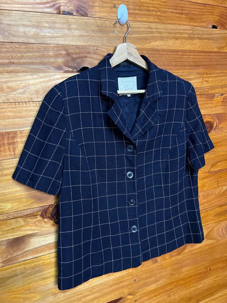 Burberry BURBERRY WOMEN BUTTON UP CROP TOP SHIRT Size US S / EU 44-46 / 1 - 2 Thumbnail