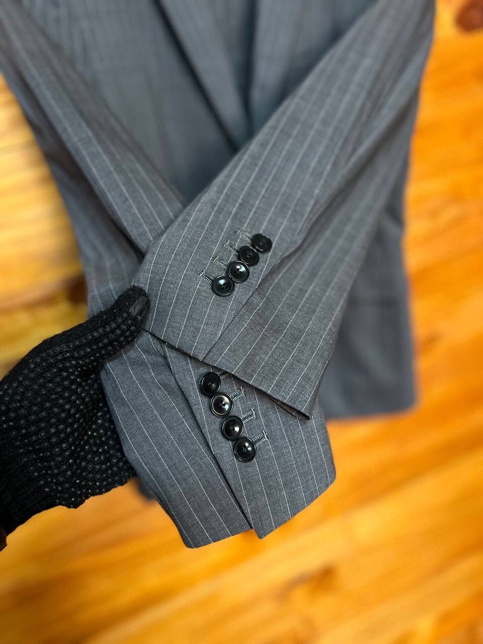 Rei Kawakubo × Yohji Yamamoto SACSNY Y’SACCS BY YOHJI YAMAMOTO BLAZER SILK BLEND Size 36R - 6 Thumbnail