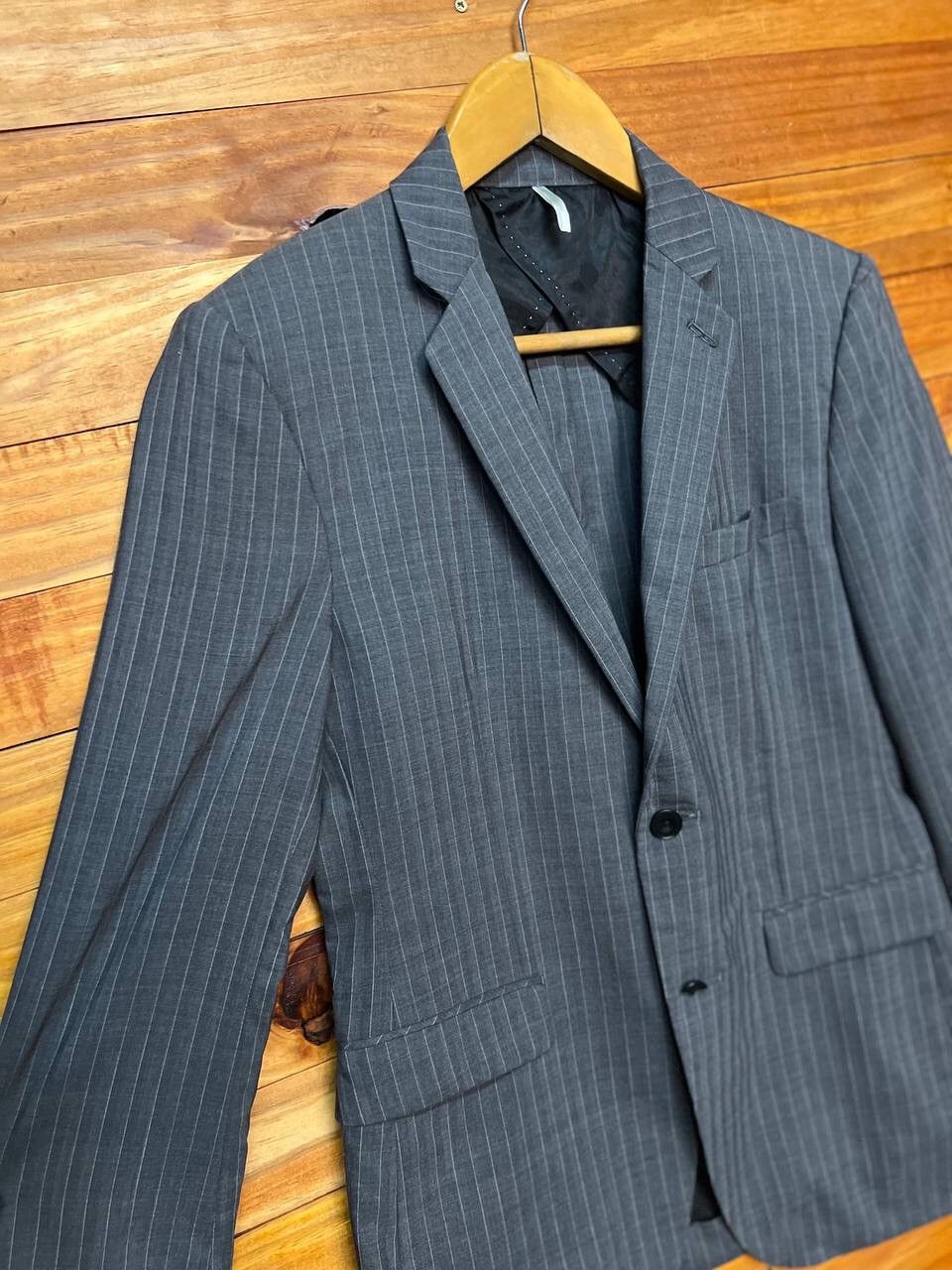 Rei Kawakubo × Yohji Yamamoto SACSNY Y’SACCS BY YOHJI YAMAMOTO BLAZER SILK BLEND Size 36R - 4 Thumbnail