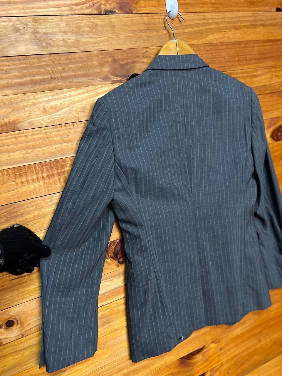 Rei Kawakubo × Yohji Yamamoto SACSNY Y’SACCS BY YOHJI YAMAMOTO BLAZER SILK BLEND Size 36R - 9 Thumbnail