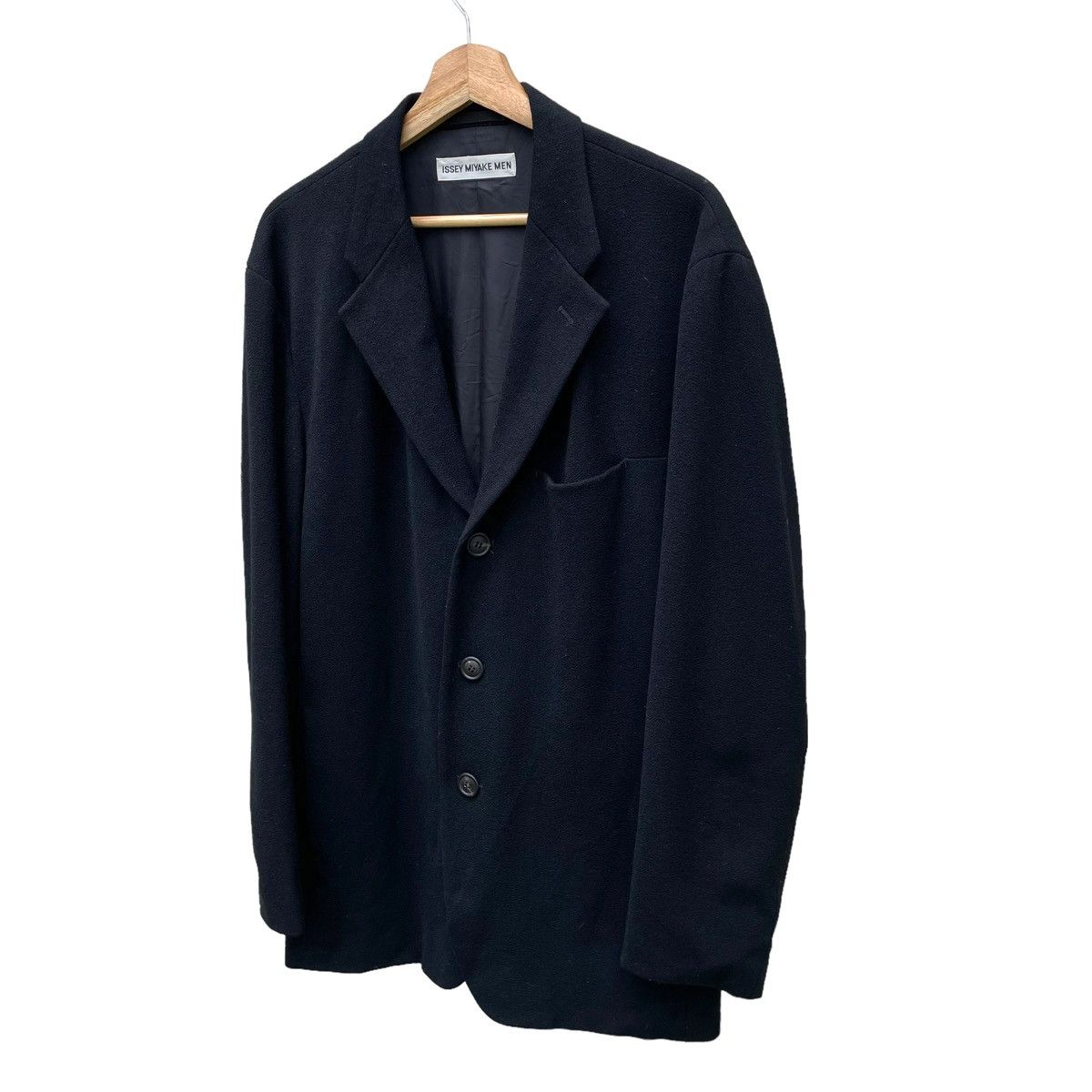 Issey Miyake × Japanese Brand 💥 ISSEY MIYAKE MEN BUTTON JACKET COAT Size US M / EU 48-50 / 2 - 2 Thumbnail