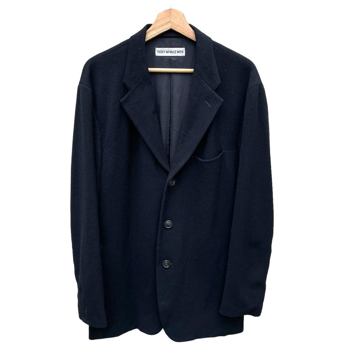 Issey Miyake × Japanese Brand 💥 ISSEY MIYAKE MEN BUTTON JACKET COAT Size US M / EU 48-50 / 2 - 1 Thumbnail