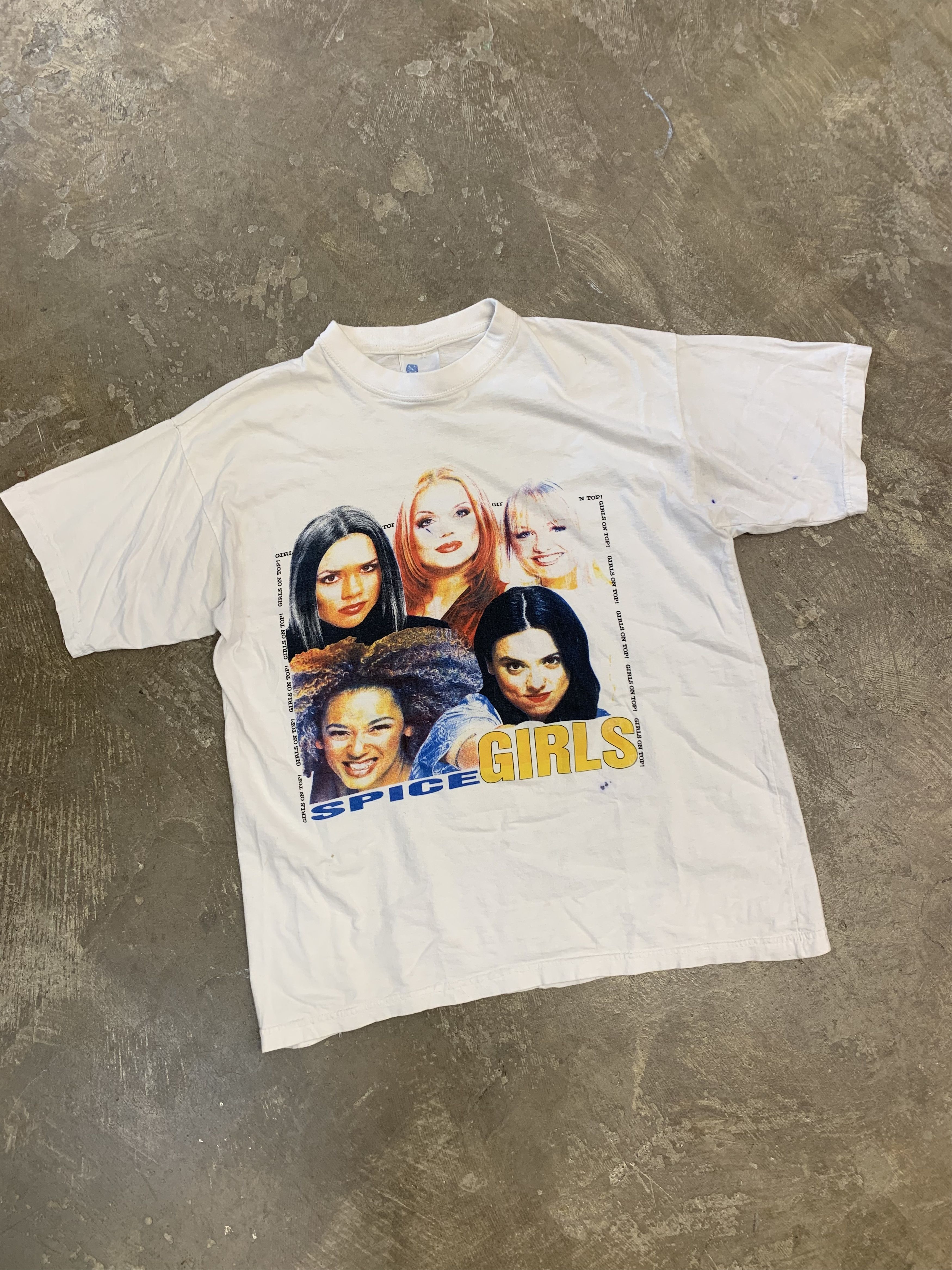 Vintage Vintage 90s Spice Girls Topt Shirt Grailed