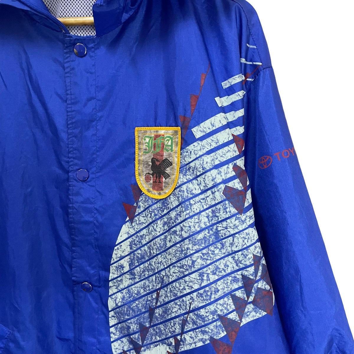 Japanese Brand 💥Japan National Team 96-98 JFA Football Team Parka Jacket Size US L / EU 52-54 / 3 - 4 Thumbnail