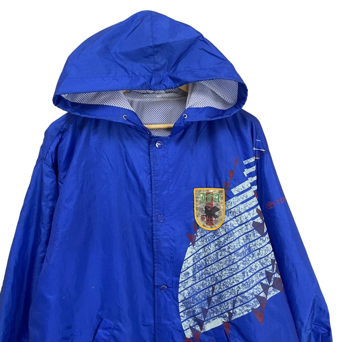 Japanese Brand 💥Japan National Team 96-98 JFA Football Team Parka Jacket Size US L / EU 52-54 / 3 - 3 Thumbnail