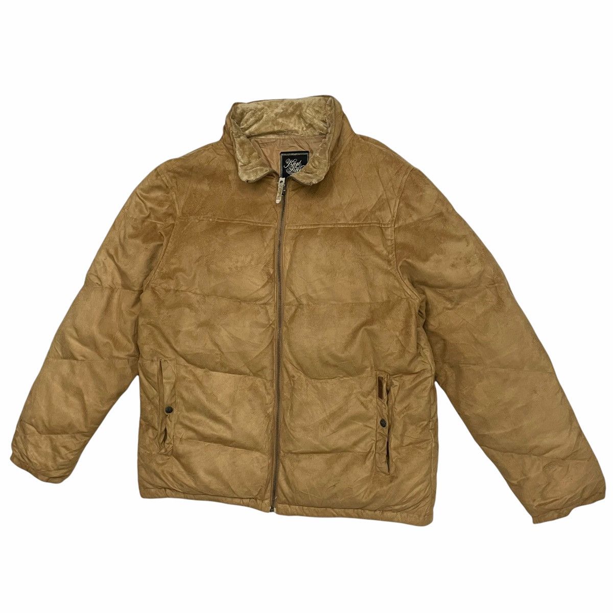 Karl Kani × Urban Outfitters 💥Karl Kani Puffer Brown Down Jacket Size US XL / EU 56 / 4 - 2 Thumbnail