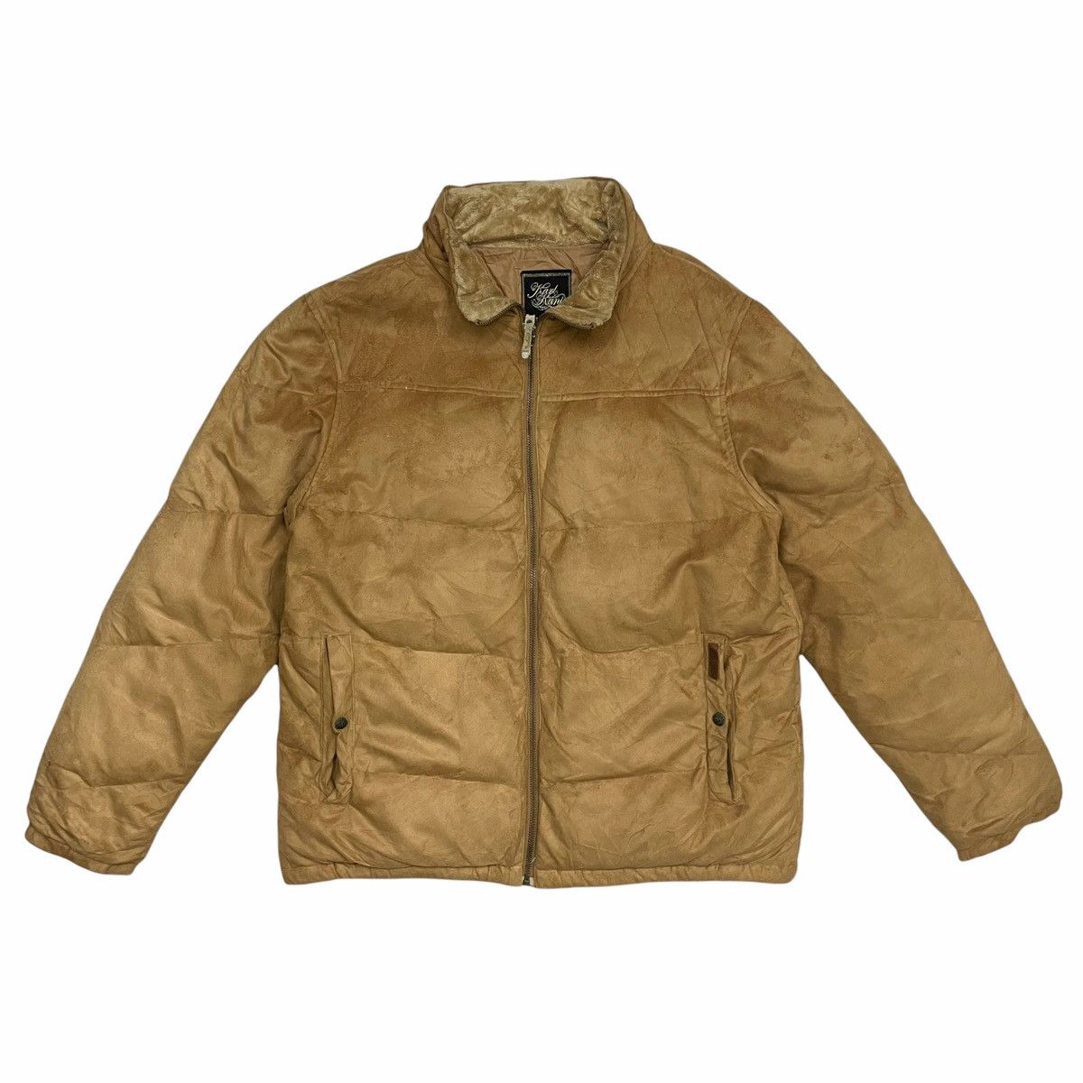 Karl Kani × Urban Outfitters 💥Karl Kani Puffer Brown Down Jacket Size US XL / EU 56 / 4 - 1 Thumbnail