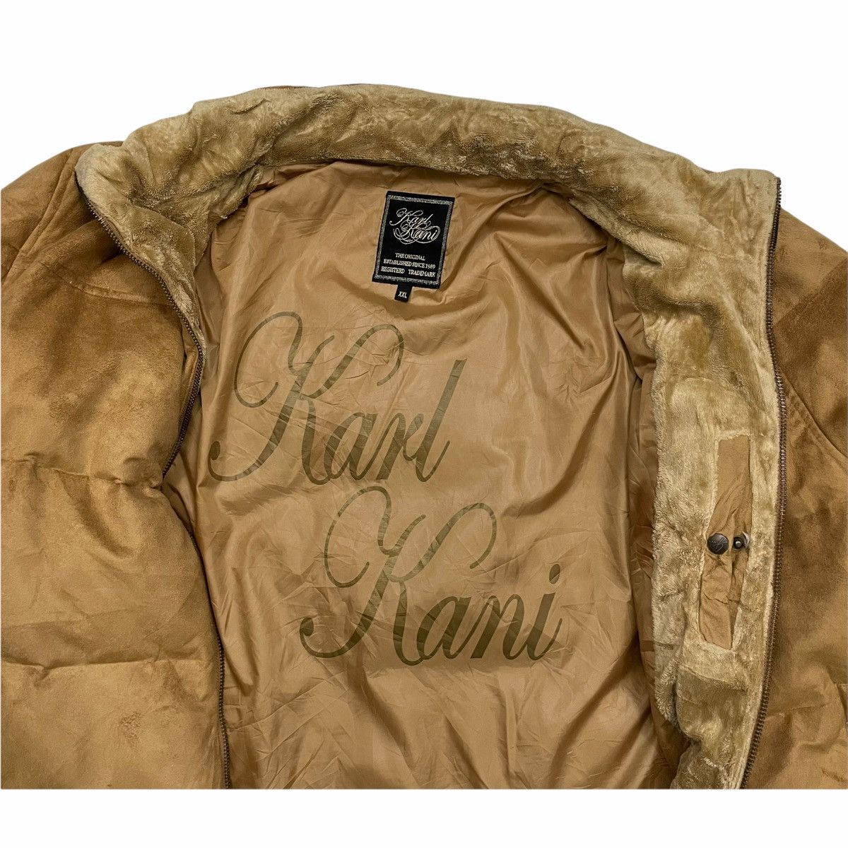 Karl Kani × Urban Outfitters 💥Karl Kani Puffer Brown Down Jacket Size US XL / EU 56 / 4 - 5 Thumbnail