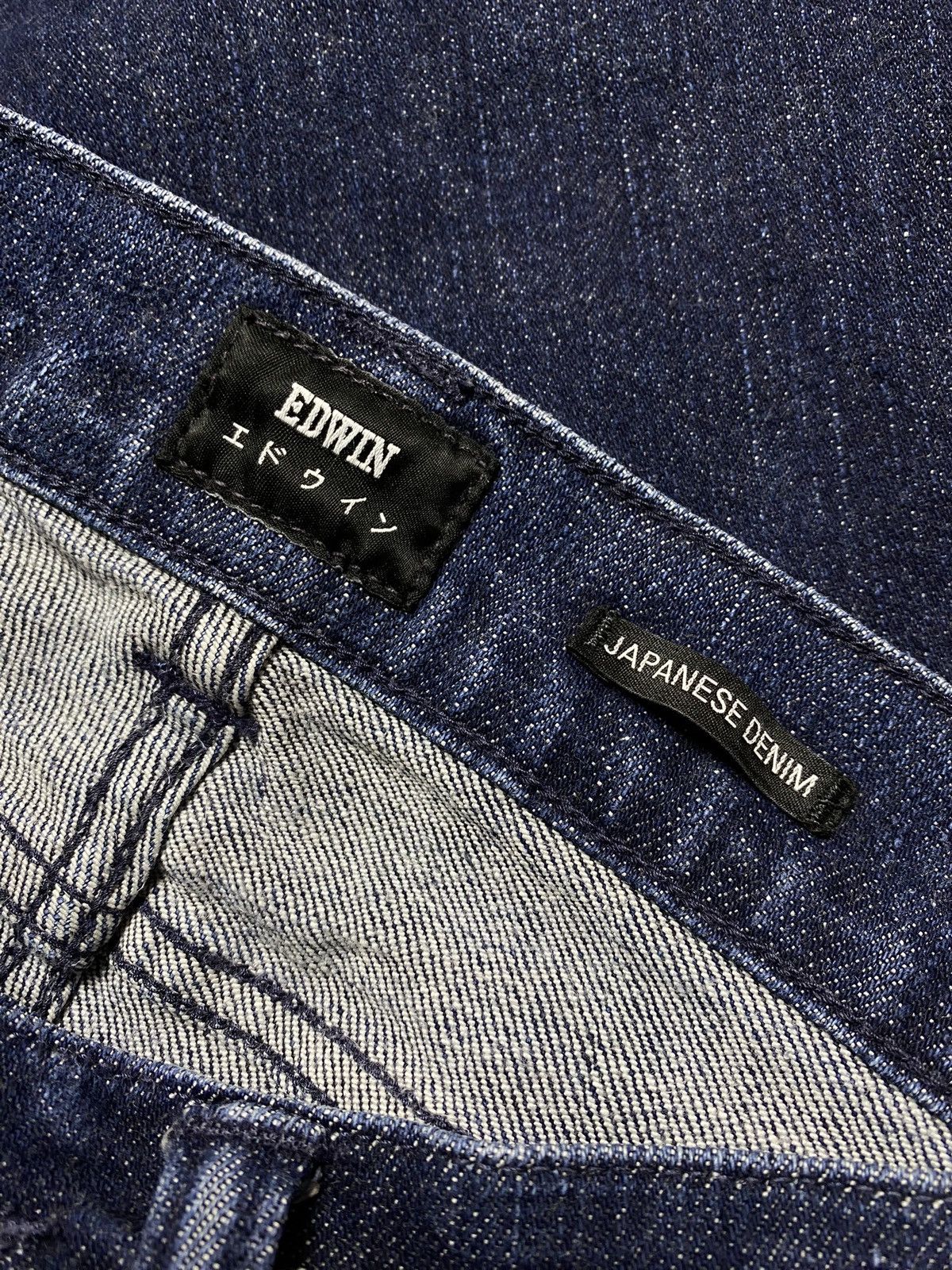 Designer × Edwin × Japanese Brand Edwin ED-85 Slim Tapered Low Crotch Denim Jeans Size US 30 / EU 46 - 3 Thumbnail