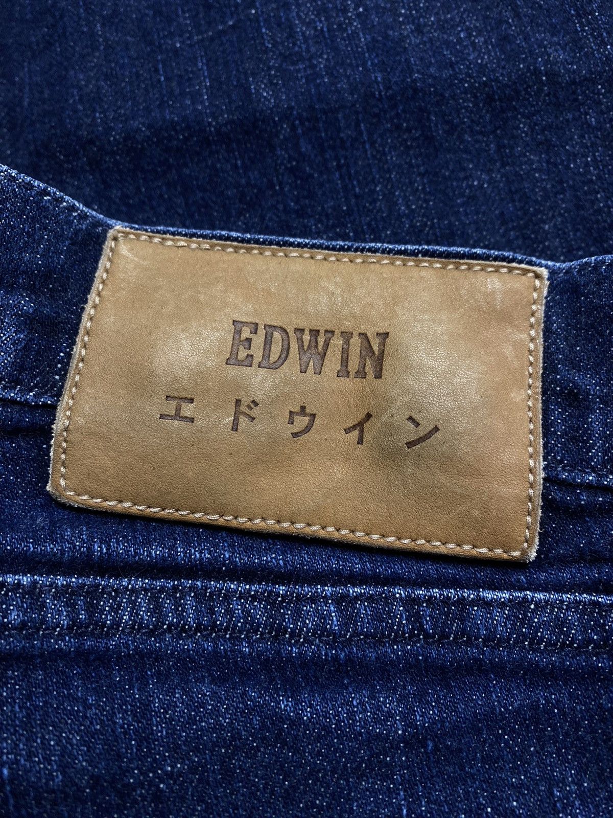 Designer × Edwin × Japanese Brand Edwin ED-85 Slim Tapered Low Crotch Denim Jeans Size US 30 / EU 46 - 2 Thumbnail