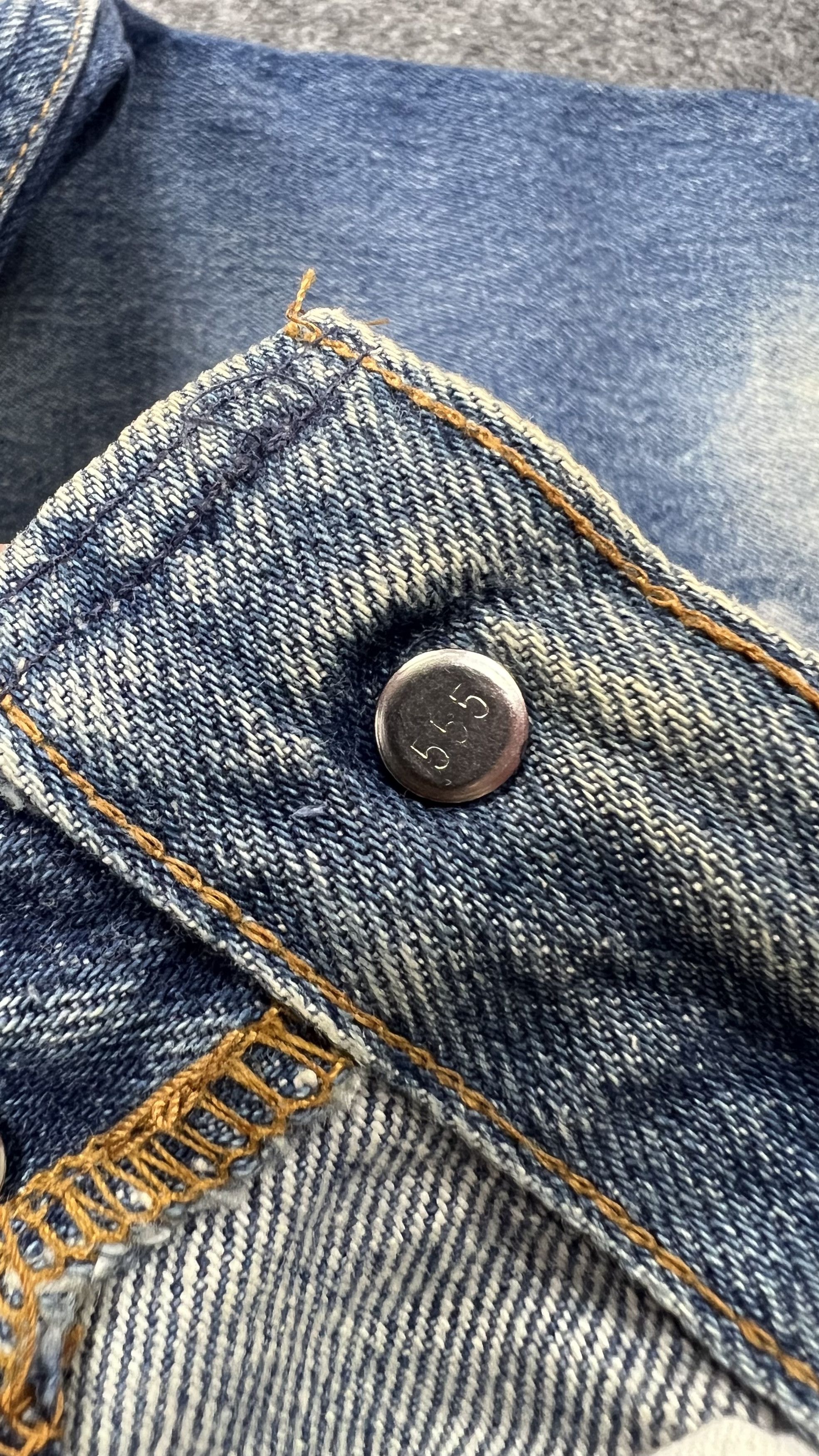 Levi's × Vintage Distressed Levis 501 jeans Size US 28 / EU 44 - 13 Thumbnail