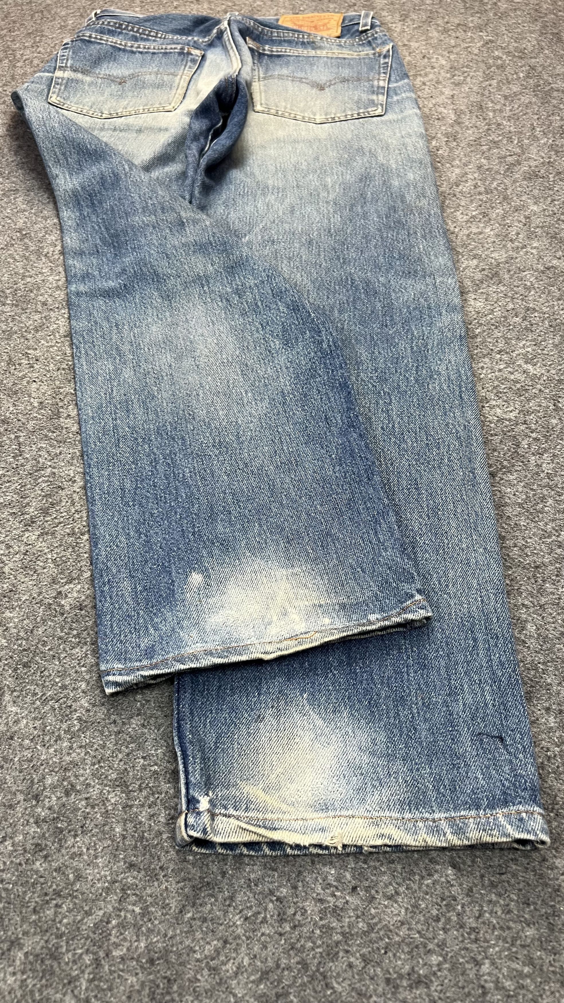 Levi's × Vintage Distressed Levis 501 jeans Size US 28 / EU 44 - 10 Thumbnail