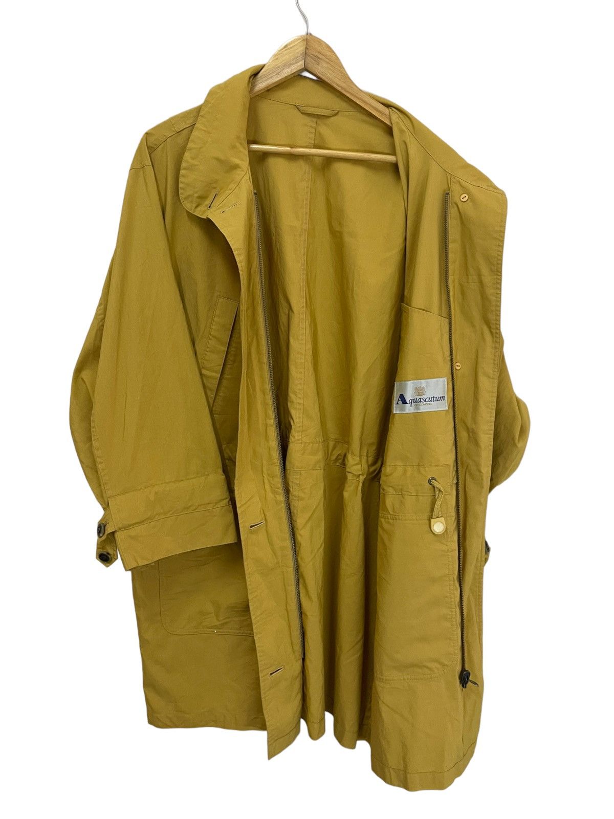 Aquascutum × Designer × Japanese Brand 💥VTG AQUASCUTUM SURVIVAL PARKA JACKET Size US M / EU 48-50 / 2 - 6 Thumbnail