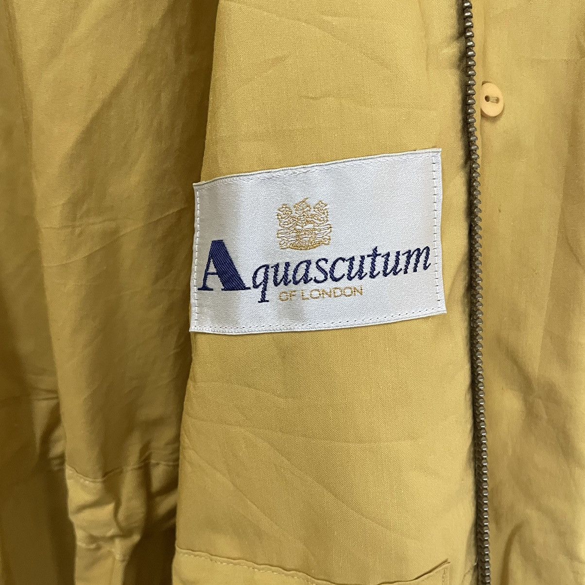 Aquascutum × Designer × Japanese Brand 💥VTG AQUASCUTUM SURVIVAL PARKA JACKET Size US M / EU 48-50 / 2 - 9 Thumbnail