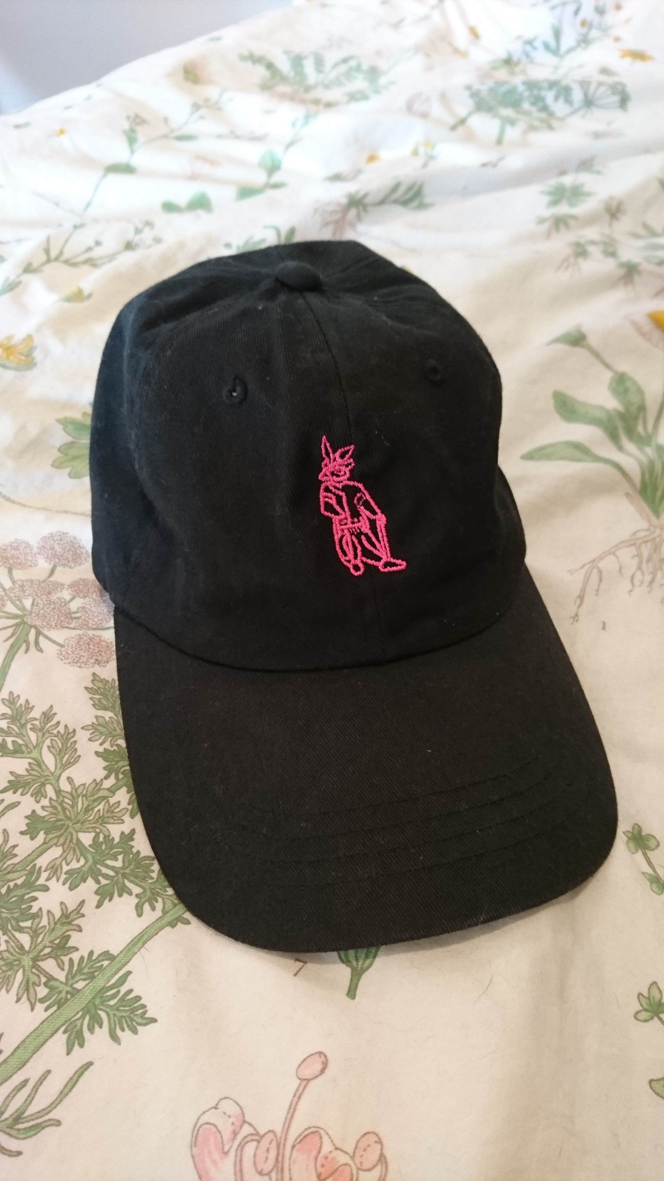 Paradis3 Bunny Pimp Pink Embroidered Hat - Hats 
