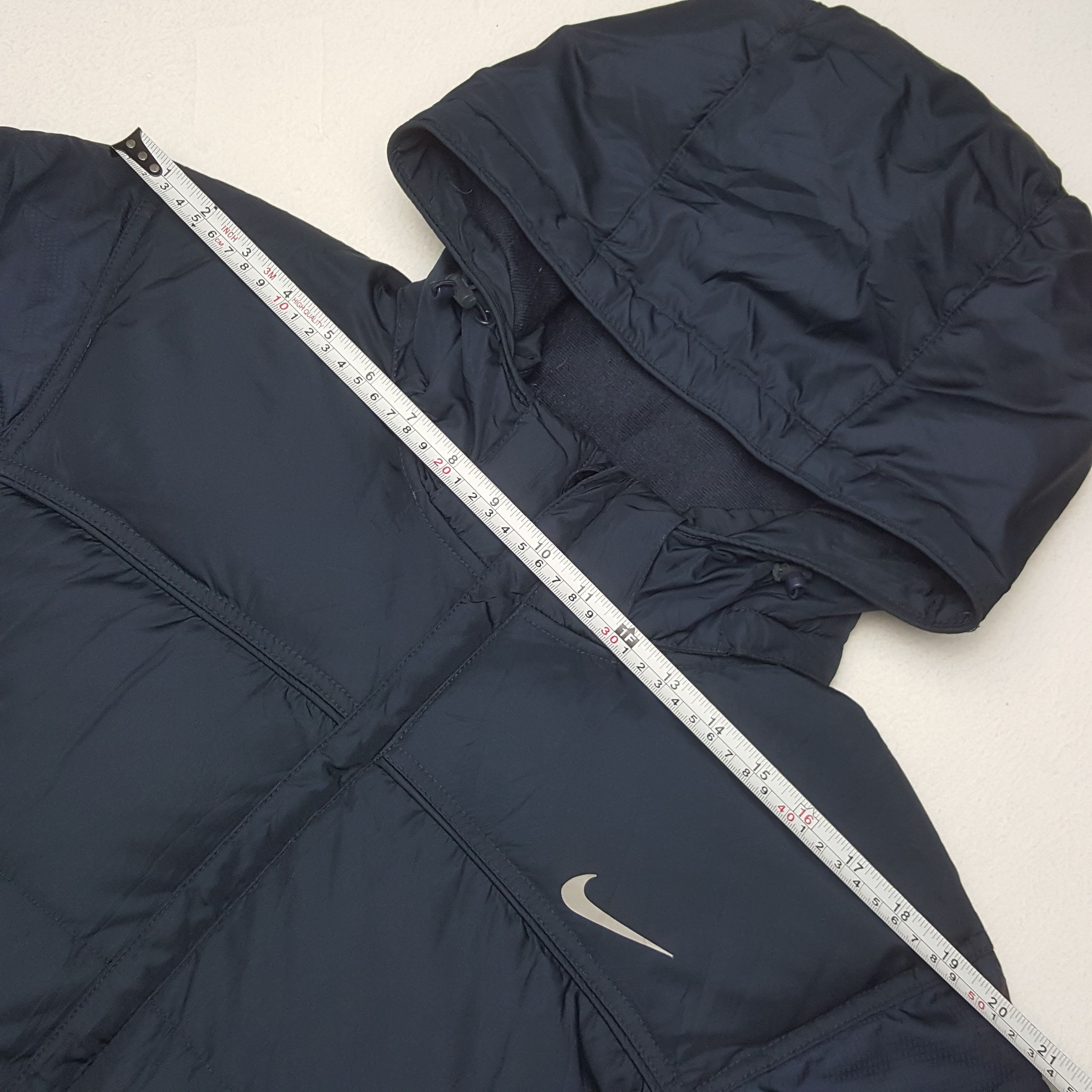 Nike Vintage Nike Sportwear Winter Puffer Hoodies Jacket Size US L / EU 52-54 / 3 - 5 Thumbnail
