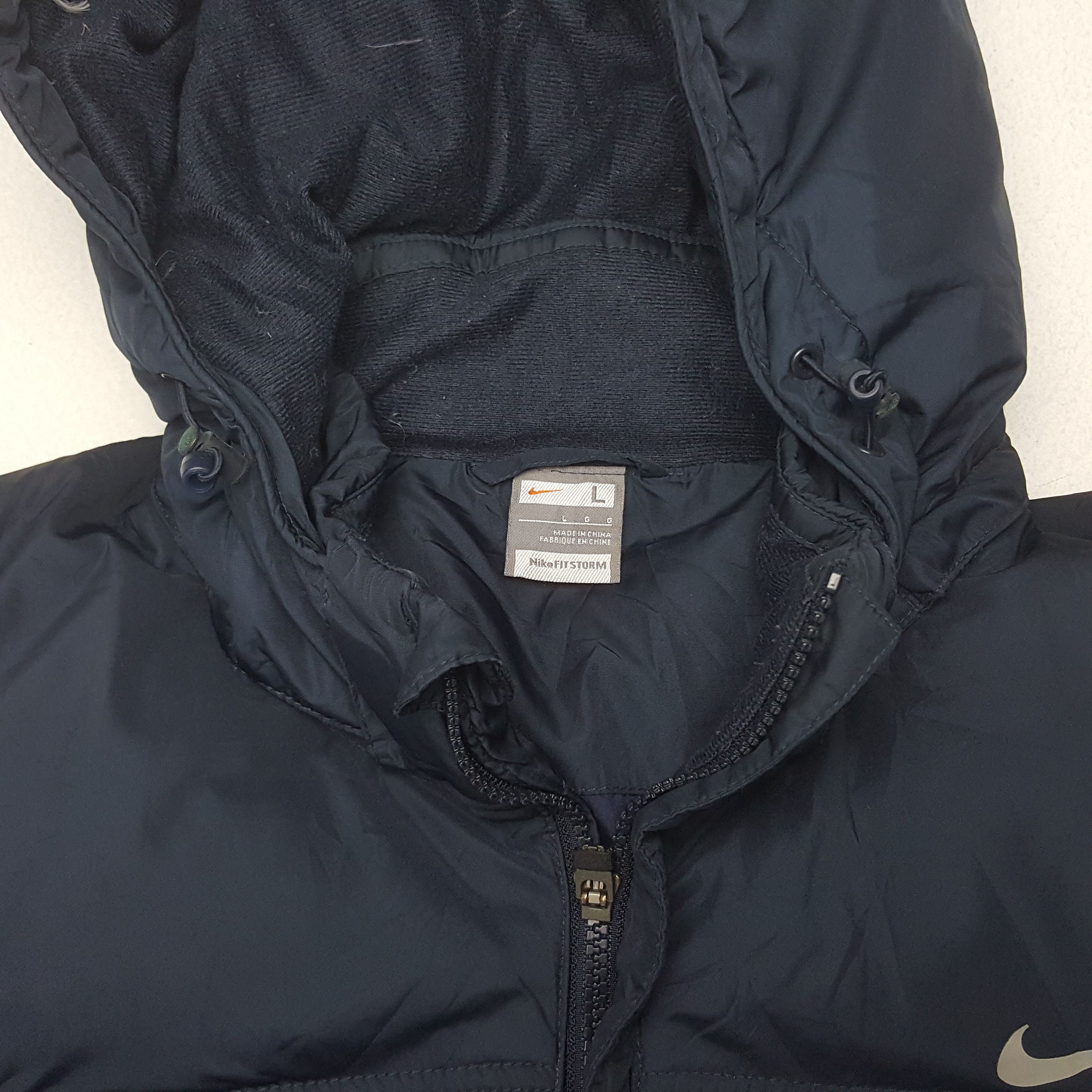 Nike Vintage Nike Sportwear Winter Puffer Hoodies Jacket Size US L / EU 52-54 / 3 - 4 Thumbnail