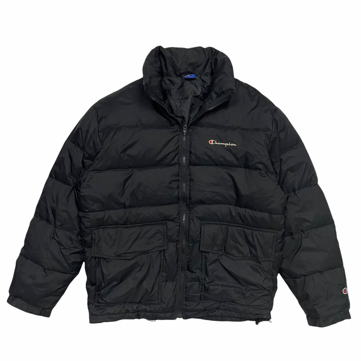 Champion 💥Champion Puffer DownJacket Spellout Logo Size US L / EU 52-54 / 3 - 1 Thumbnail