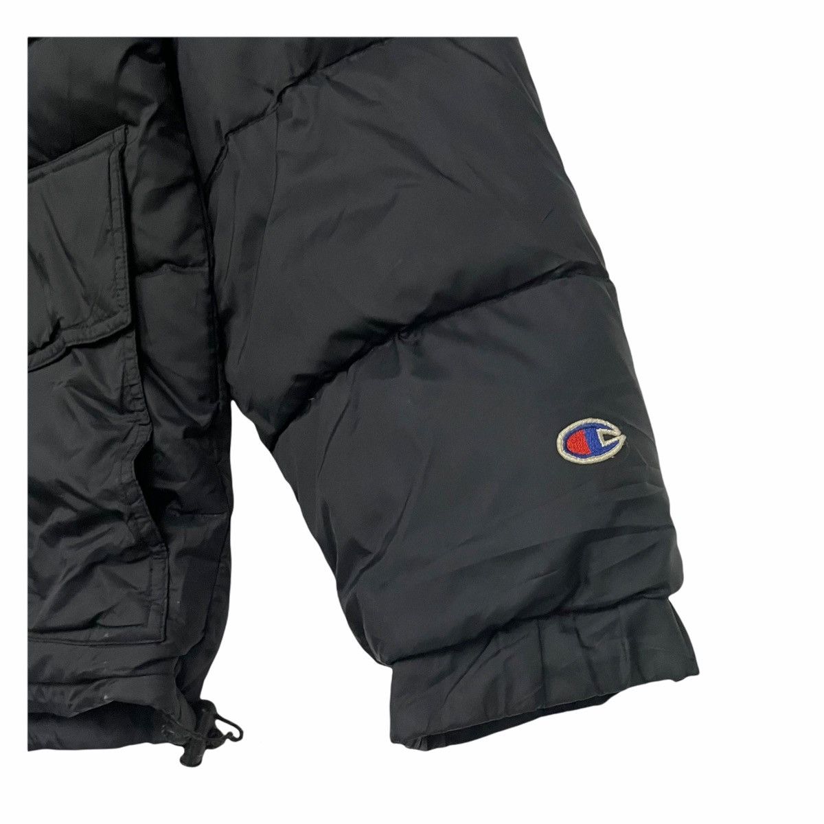 Champion 💥Champion Puffer DownJacket Spellout Logo Size US L / EU 52-54 / 3 - 5 Thumbnail