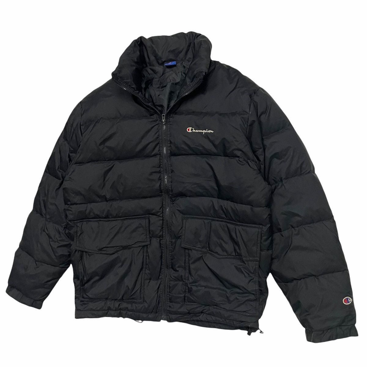 Champion 💥Champion Puffer DownJacket Spellout Logo Size US L / EU 52-54 / 3 - 2 Thumbnail