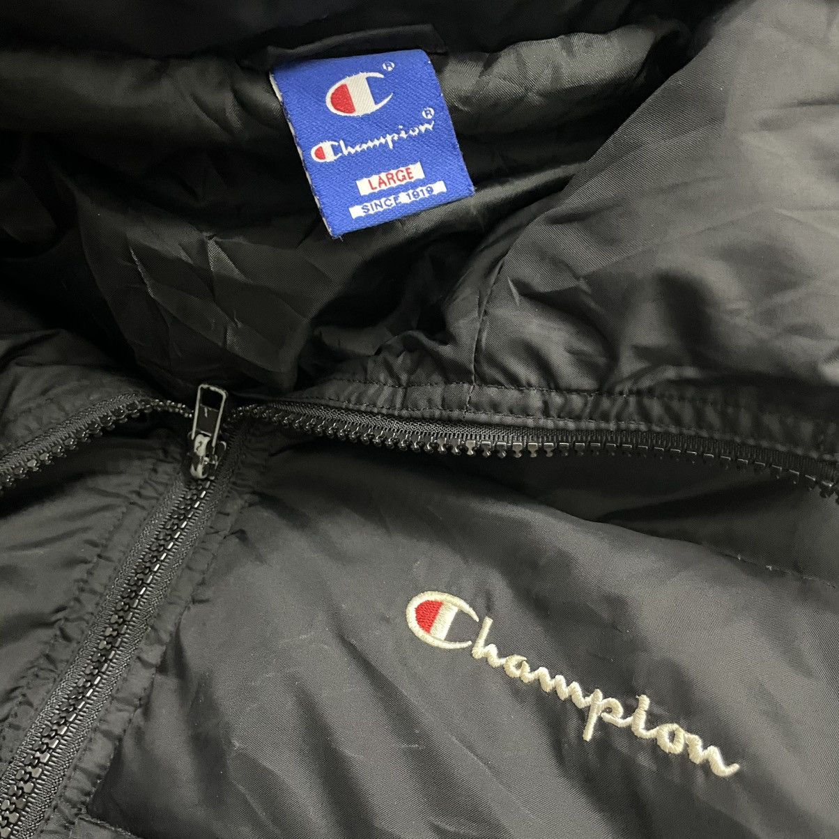 Champion 💥Champion Puffer DownJacket Spellout Logo Size US L / EU 52-54 / 3 - 7 Thumbnail