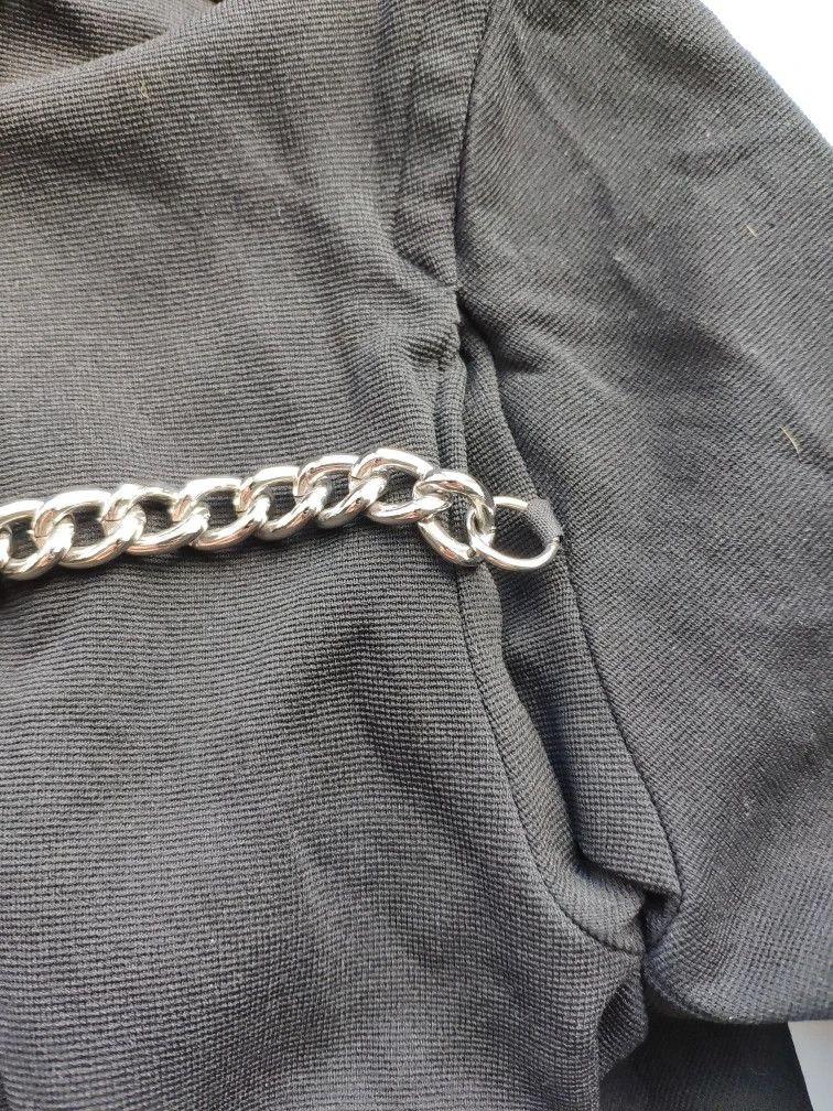 Comme des Garcons AD08 Boiled poly chain coat.Like Rick Owens or Elena Dawson Size M / US 6-8 / IT 42-44 - 8 Thumbnail