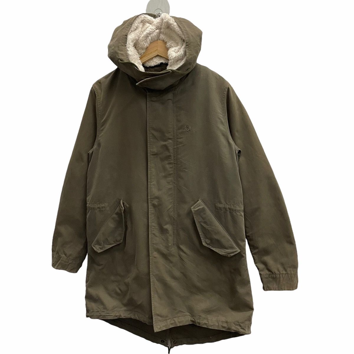 Fred Perry × Vintage 💥 FRED PERRY UNION JACK VINTAGE PARKA JACKET Size US M / EU 48-50 / 2 - 4 Thumbnail
