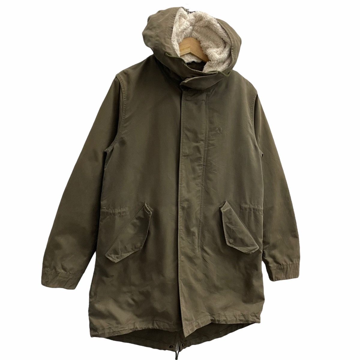 Fred Perry × Vintage 💥 FRED PERRY UNION JACK VINTAGE PARKA JACKET Size US M / EU 48-50 / 2 - 3 Thumbnail