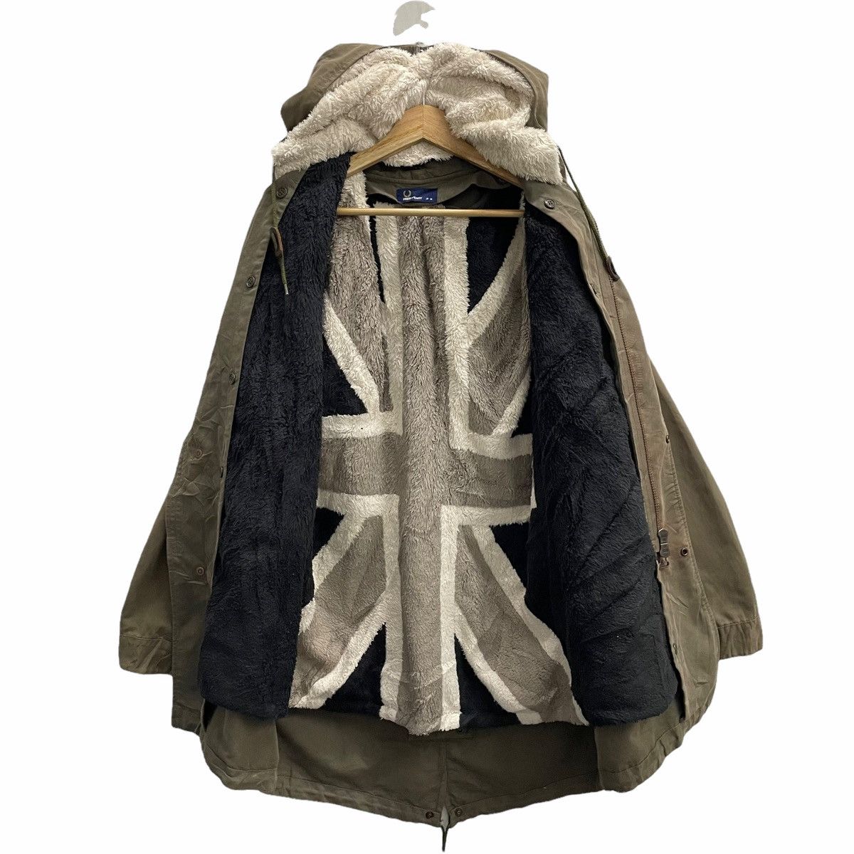 Fred Perry × Vintage 💥 FRED PERRY UNION JACK VINTAGE PARKA JACKET Size US M / EU 48-50 / 2 - 2 Thumbnail
