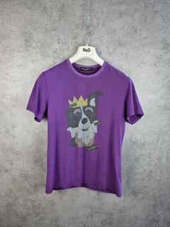 Dolce gabbana outlet t shirt dog