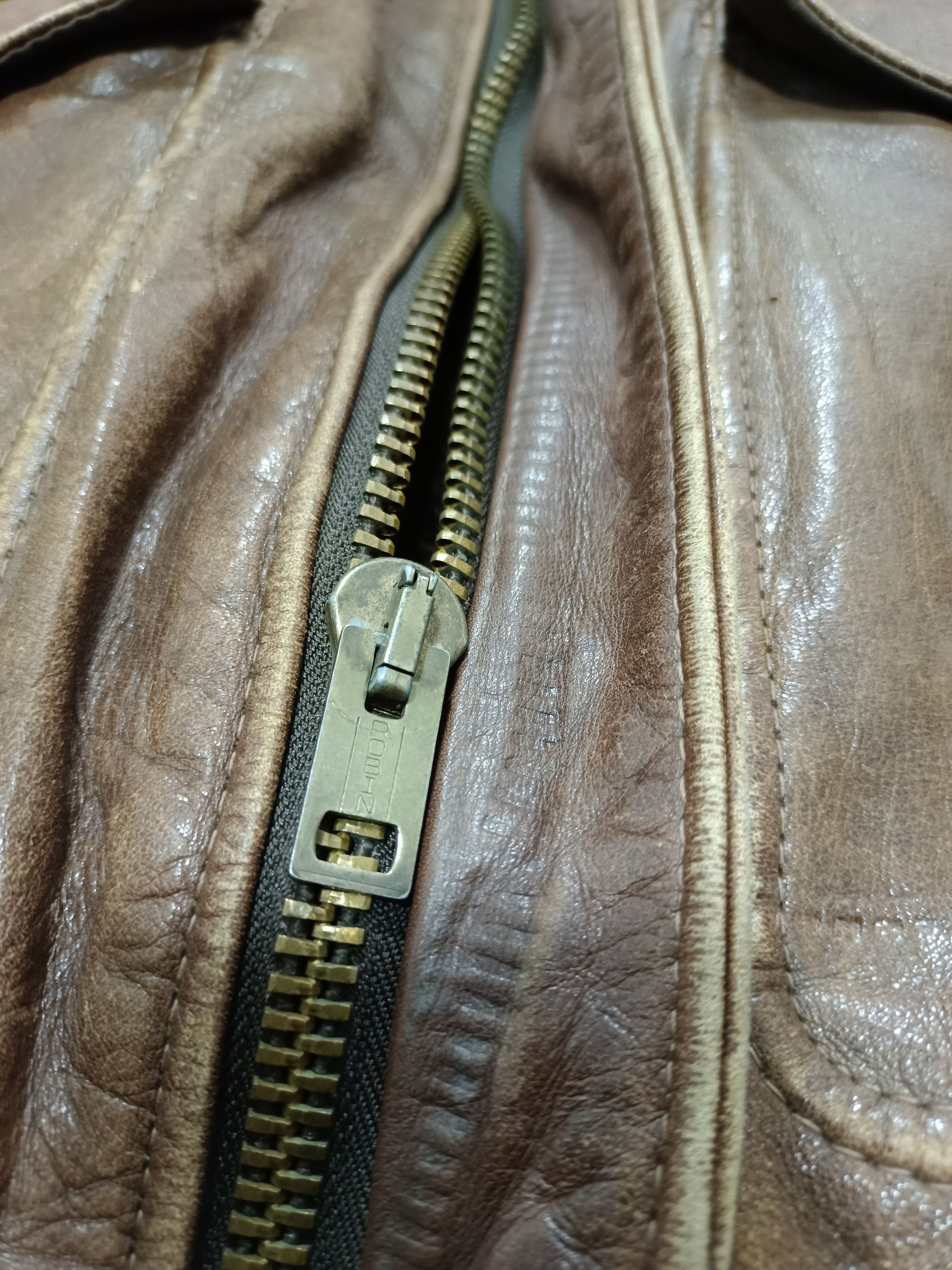 Schott × Vintage 1980's SCHOTT NYC A-2 Flight Leather Jacket Size US S / EU 44-46 / 1 - 6 Thumbnail
