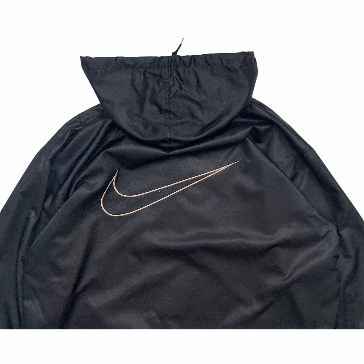 Nike × Vintage 💥90s NIKE Center Logo Anorak Hoodie Jacket Size US XL / EU 56 / 4 - 8 Thumbnail