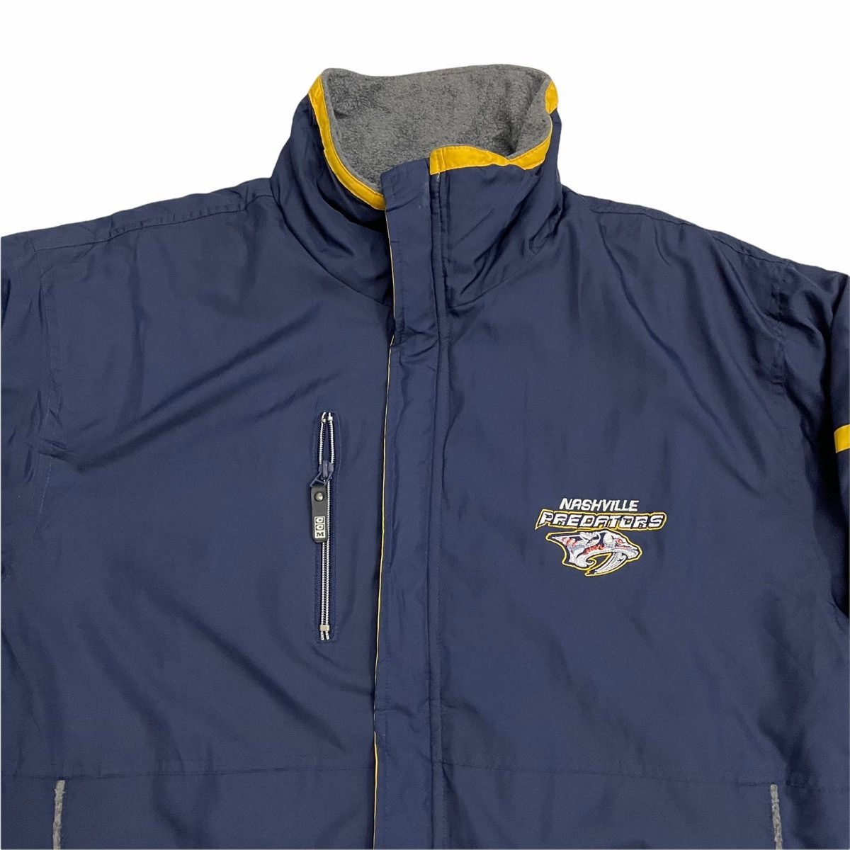 NHL × Sports Specialties × Vintage 💥 NHL Nashville Predators Zipper Light Jacket Size US L / EU 52-54 / 3 - 2 Thumbnail