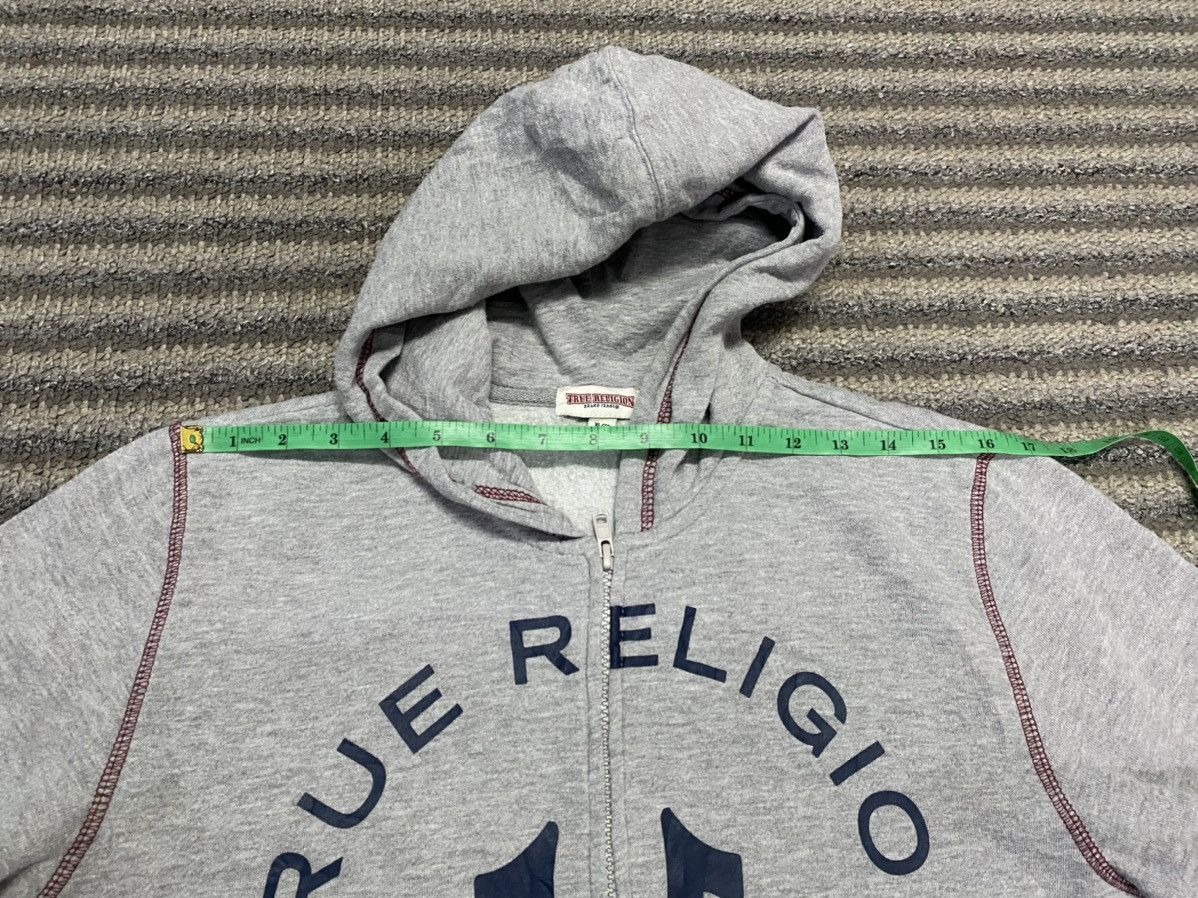 True Religion TRUE RELIGION full zipper Hoodie Big Spellout Size XL / US 12-14 / IT 48-50 - 9 Thumbnail