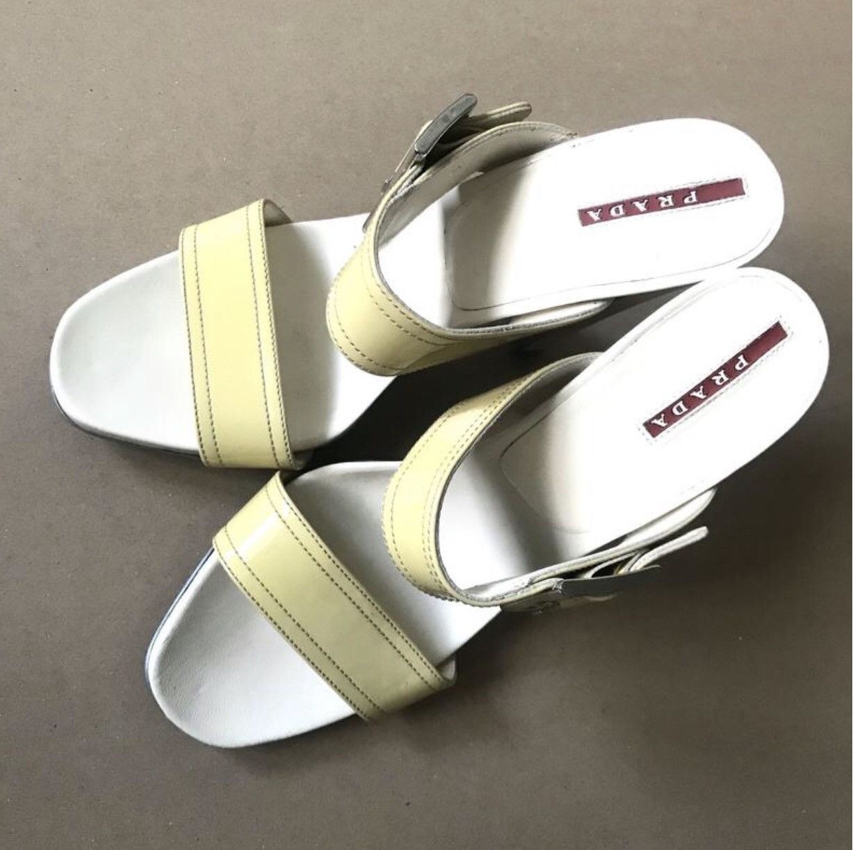 Prada × Vintage Vintage Prada Heels Size 38 Size US 7 / IT 37 - 3 Thumbnail