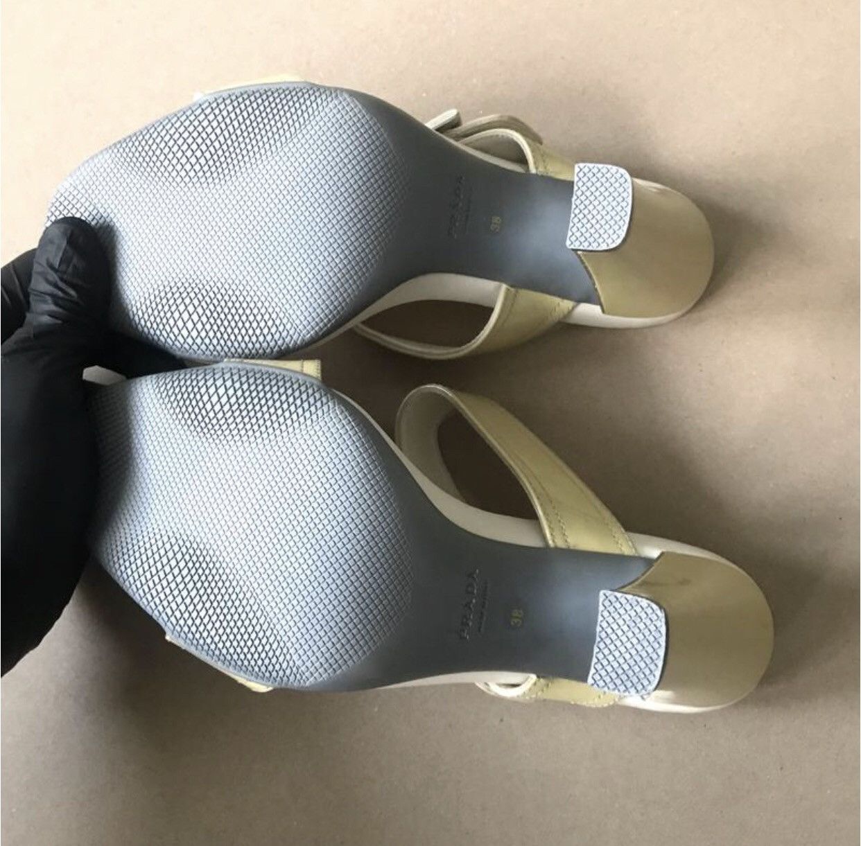 Prada × Vintage Vintage Prada Heels Size 38 Size US 7 / IT 37 - 7 Thumbnail