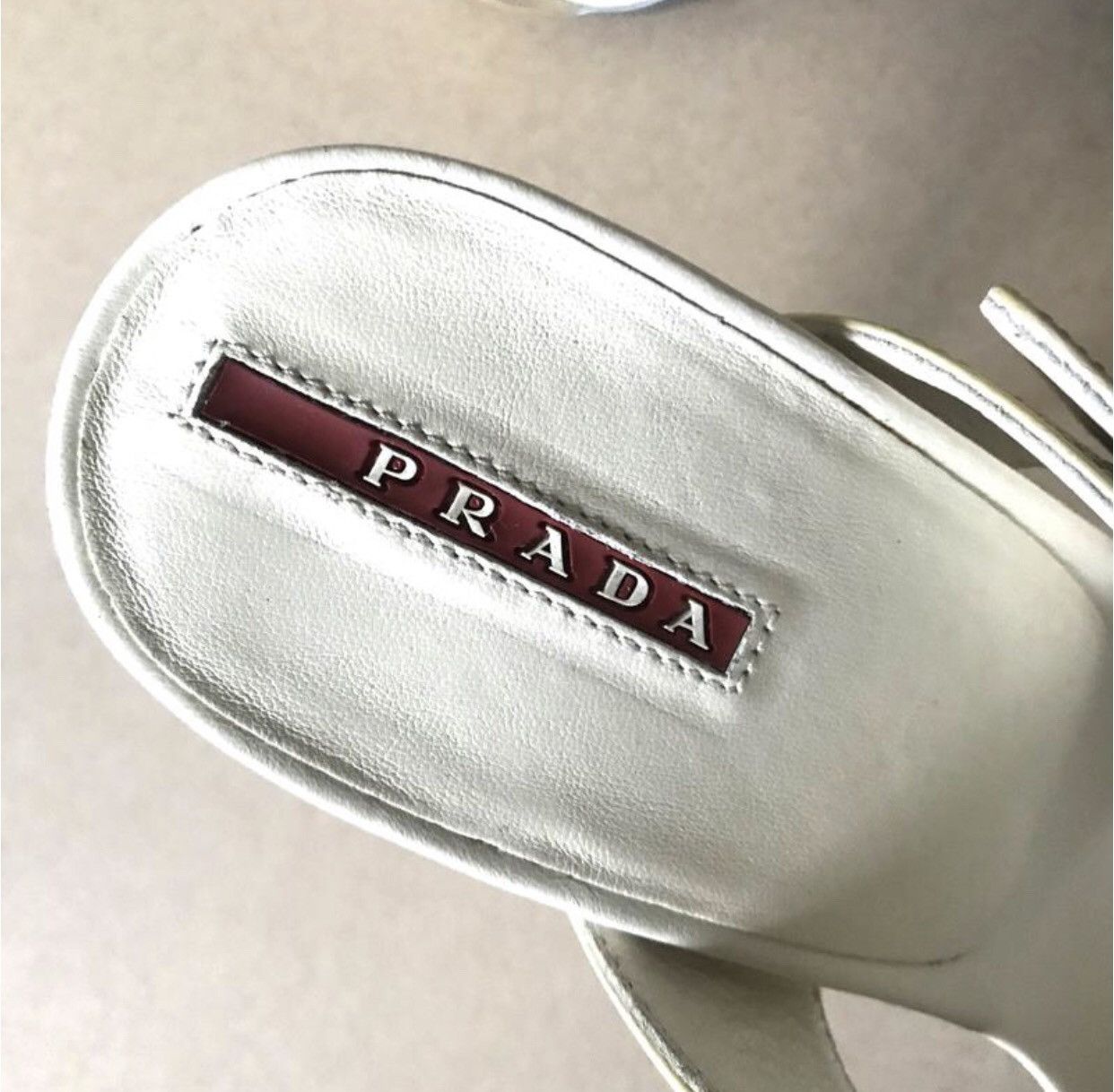 Prada × Vintage Vintage Prada Heels Size 38 Size US 7 / IT 37 - 6 Thumbnail