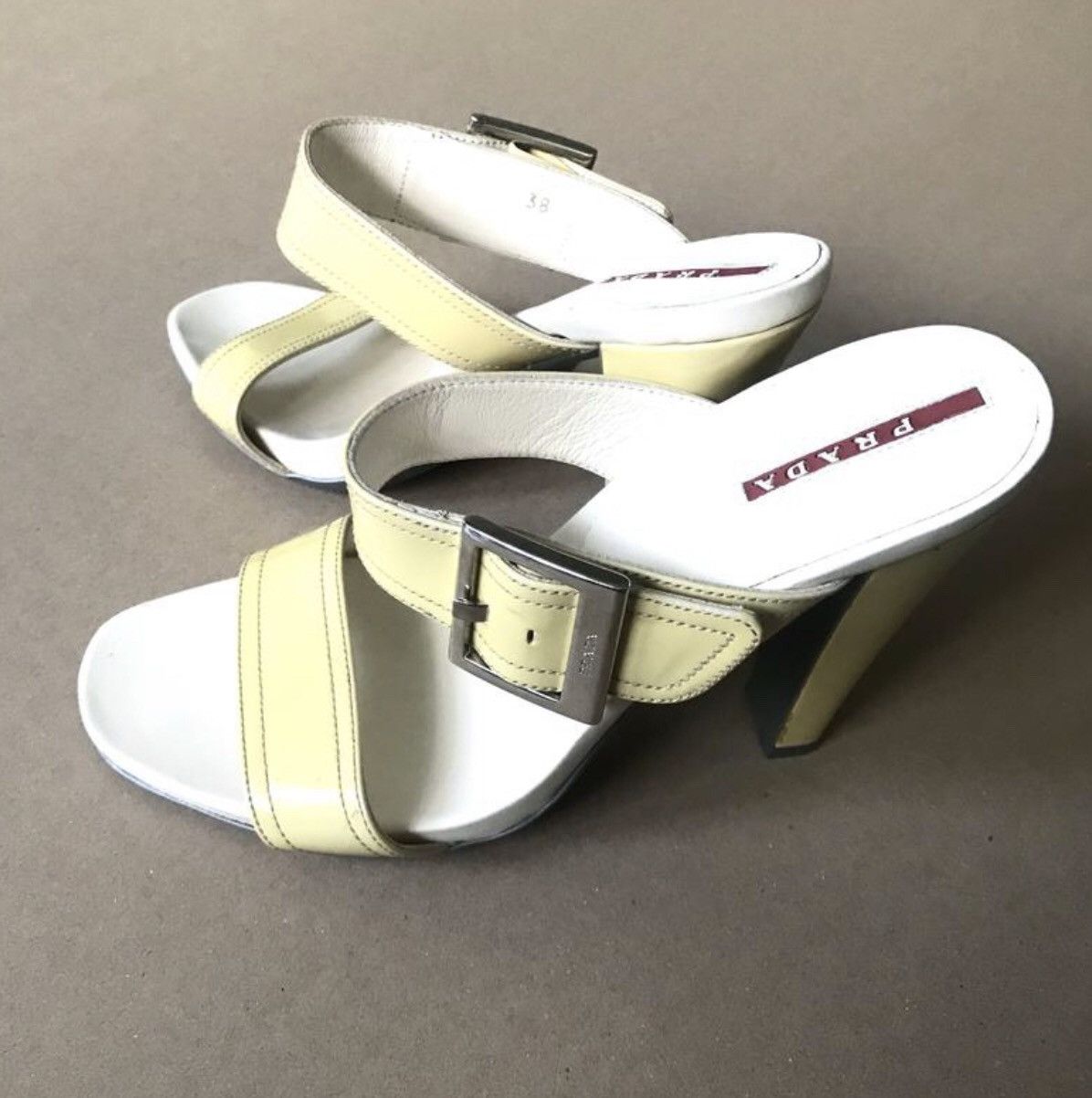 Prada × Vintage Vintage Prada Heels Size 38 Size US 7 / IT 37 - 1 Thumbnail