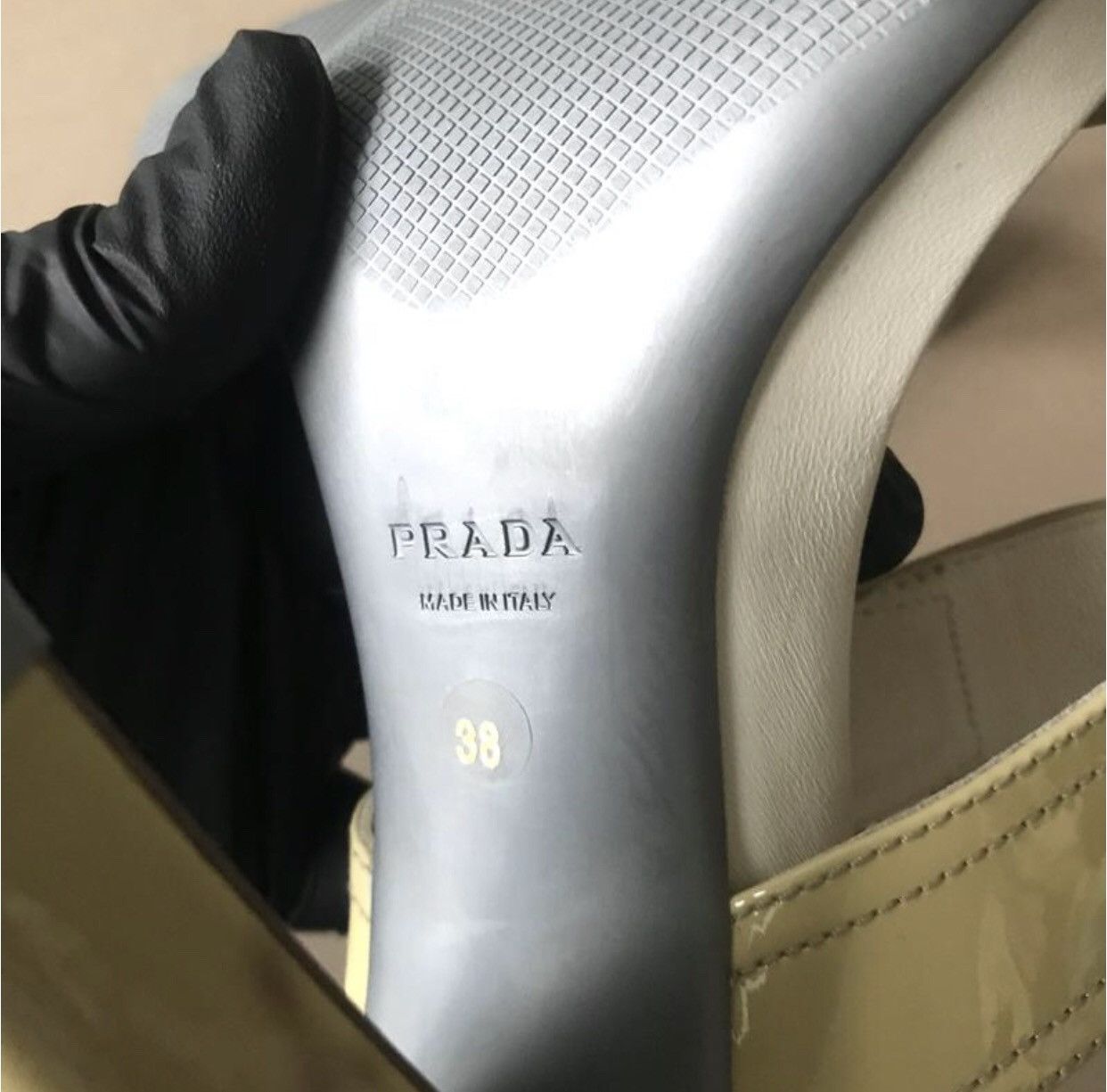 Prada × Vintage Vintage Prada Heels Size 38 Size US 7 / IT 37 - 8 Thumbnail
