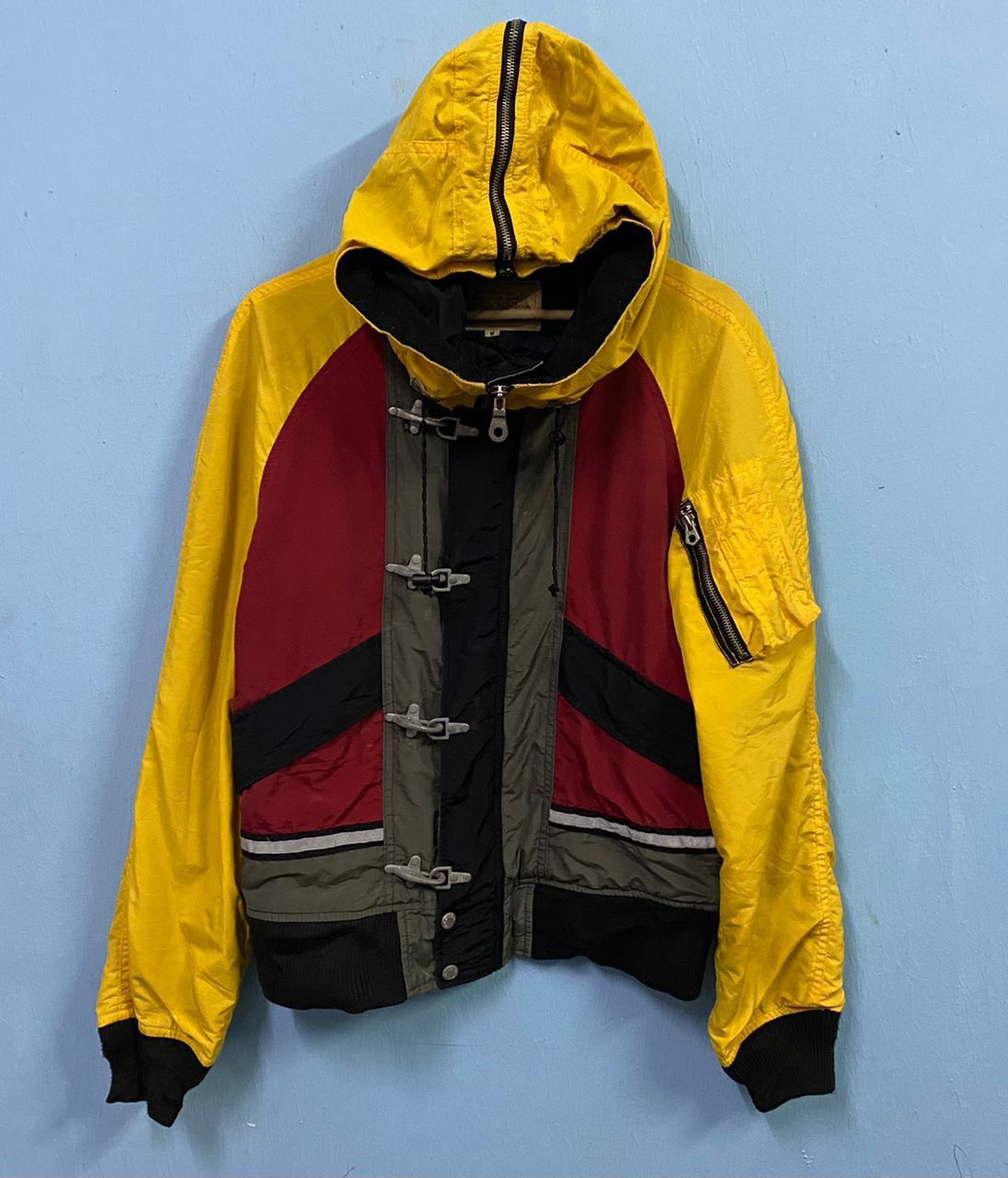 🔥Rare🔥Vintage AVIREX Color Block Jacket