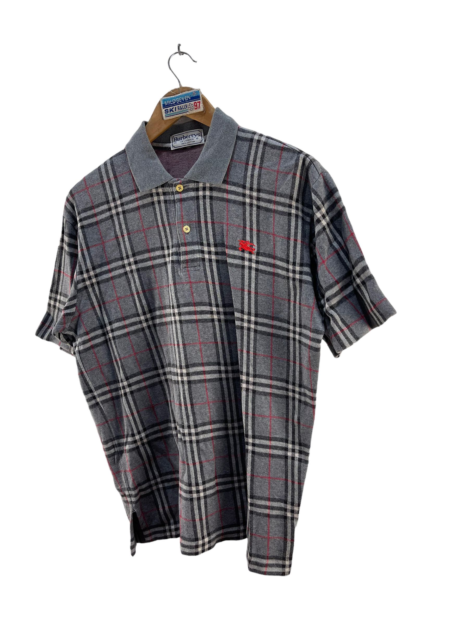 Burberry Vintage Burberrys of London Polo Shirt Size US M / EU 48-50 / 2 - 4 Thumbnail