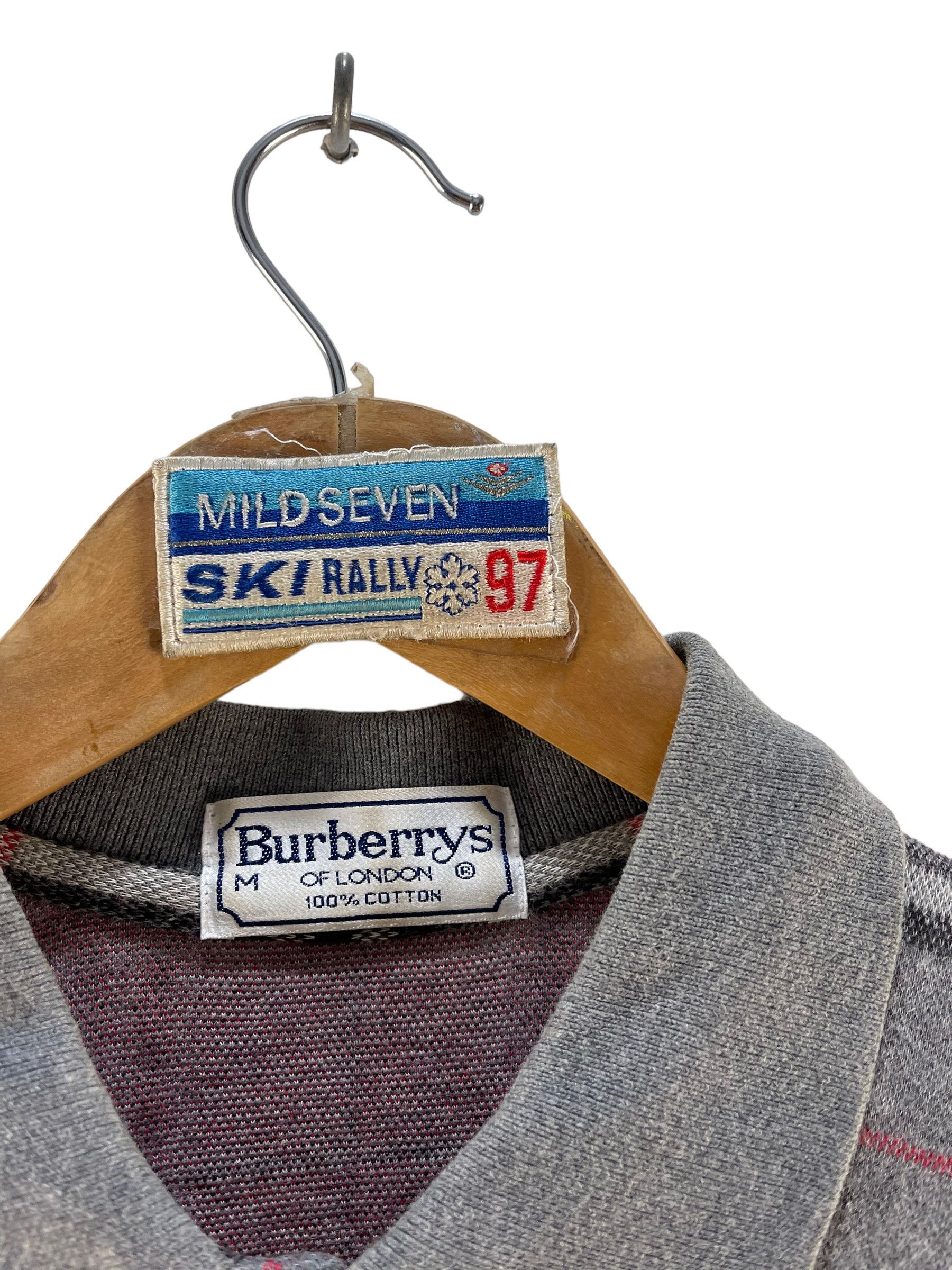 Burberry Vintage Burberrys of London Polo Shirt Size US M / EU 48-50 / 2 - 9 Thumbnail