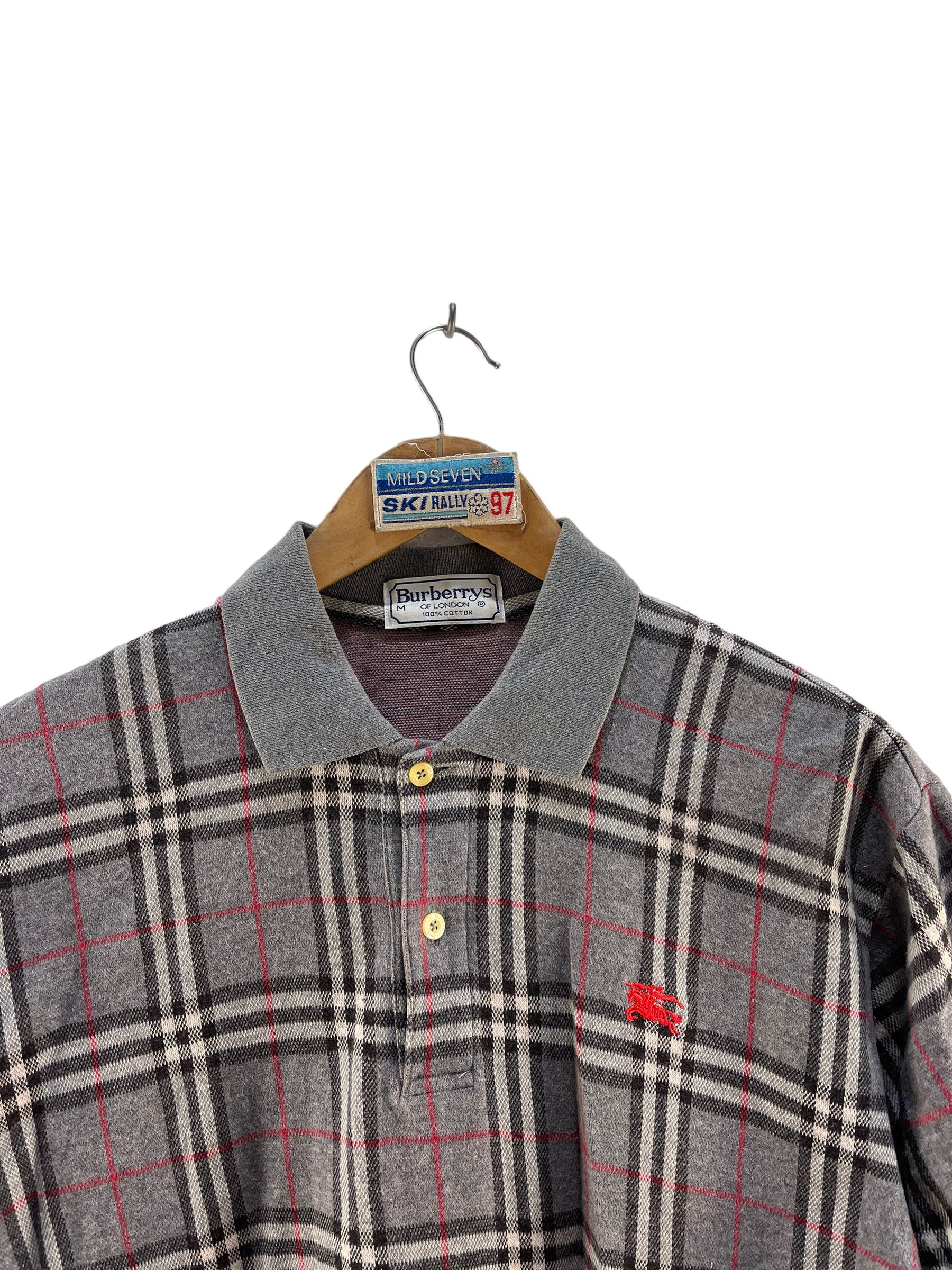 Burberry Vintage Burberrys of London Polo Shirt Size US M / EU 48-50 / 2 - 8 Thumbnail
