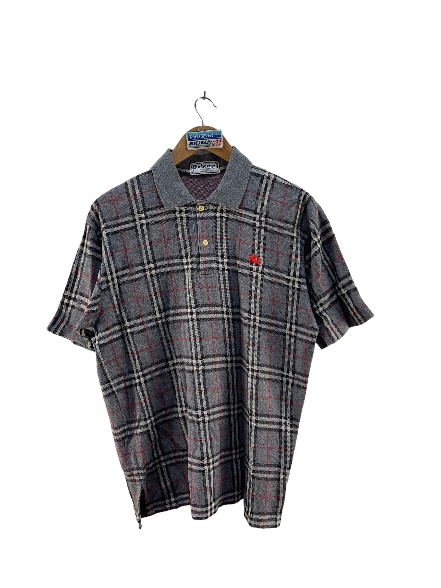 Burberry Vintage Burberrys of London Polo Shirt Size US M / EU 48-50 / 2 - 1 Thumbnail