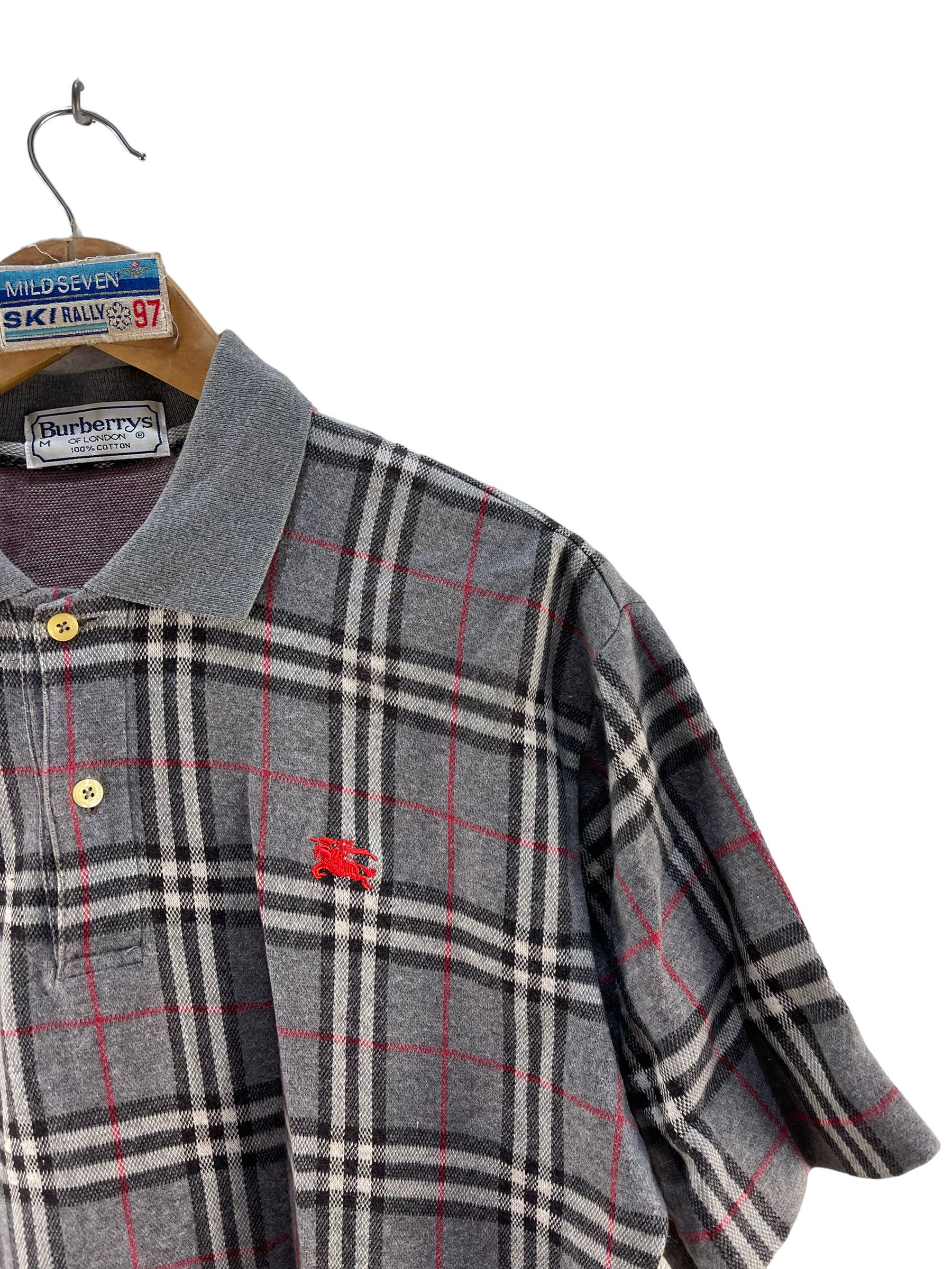 Burberry Vintage Burberrys of London Polo Shirt Size US M / EU 48-50 / 2 - 7 Thumbnail