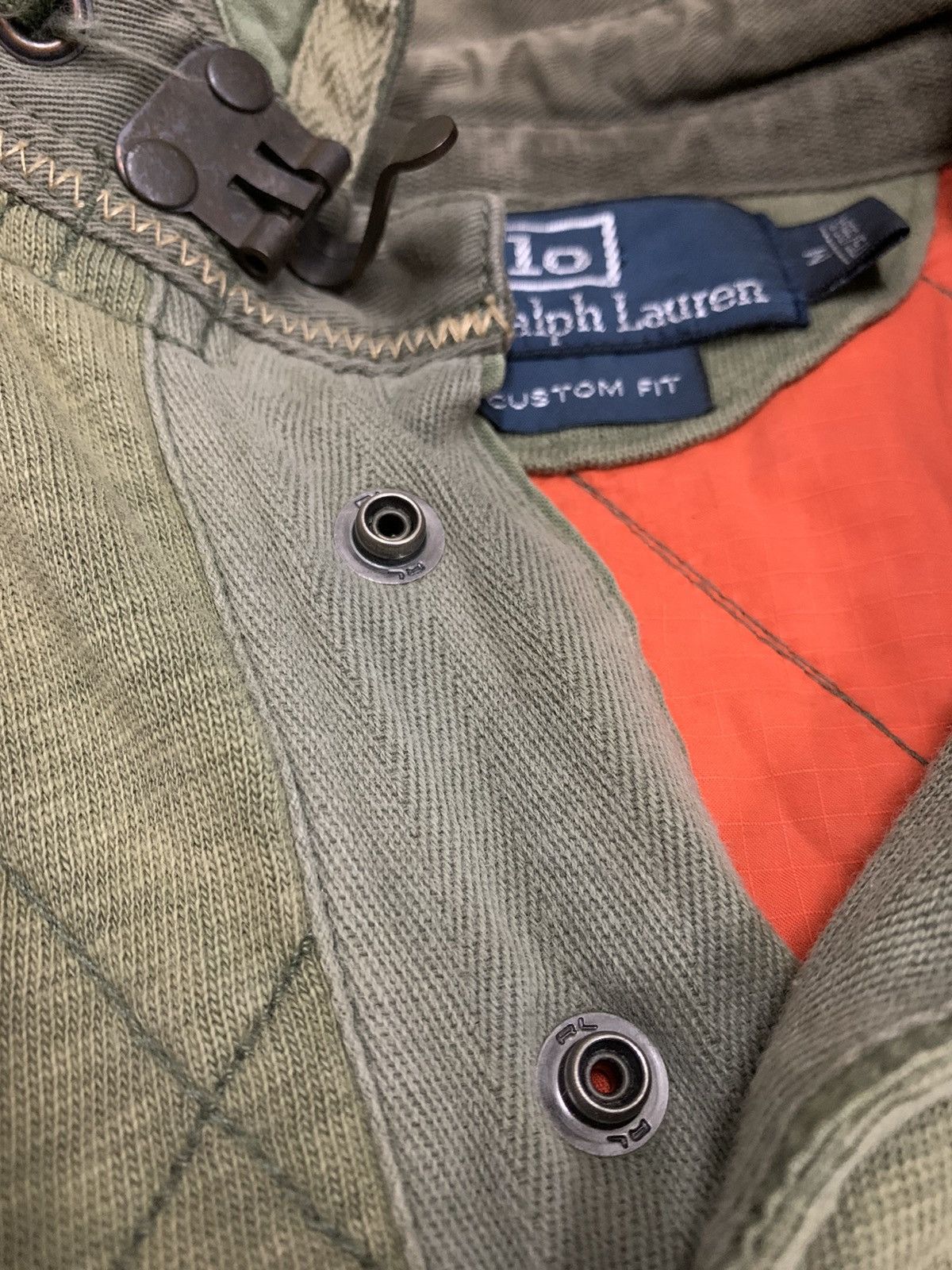 Polo Ralph Lauren Ralph Lauren Henley Post Patch Military Issue Size US M / EU 48-50 / 2 - 4 Thumbnail